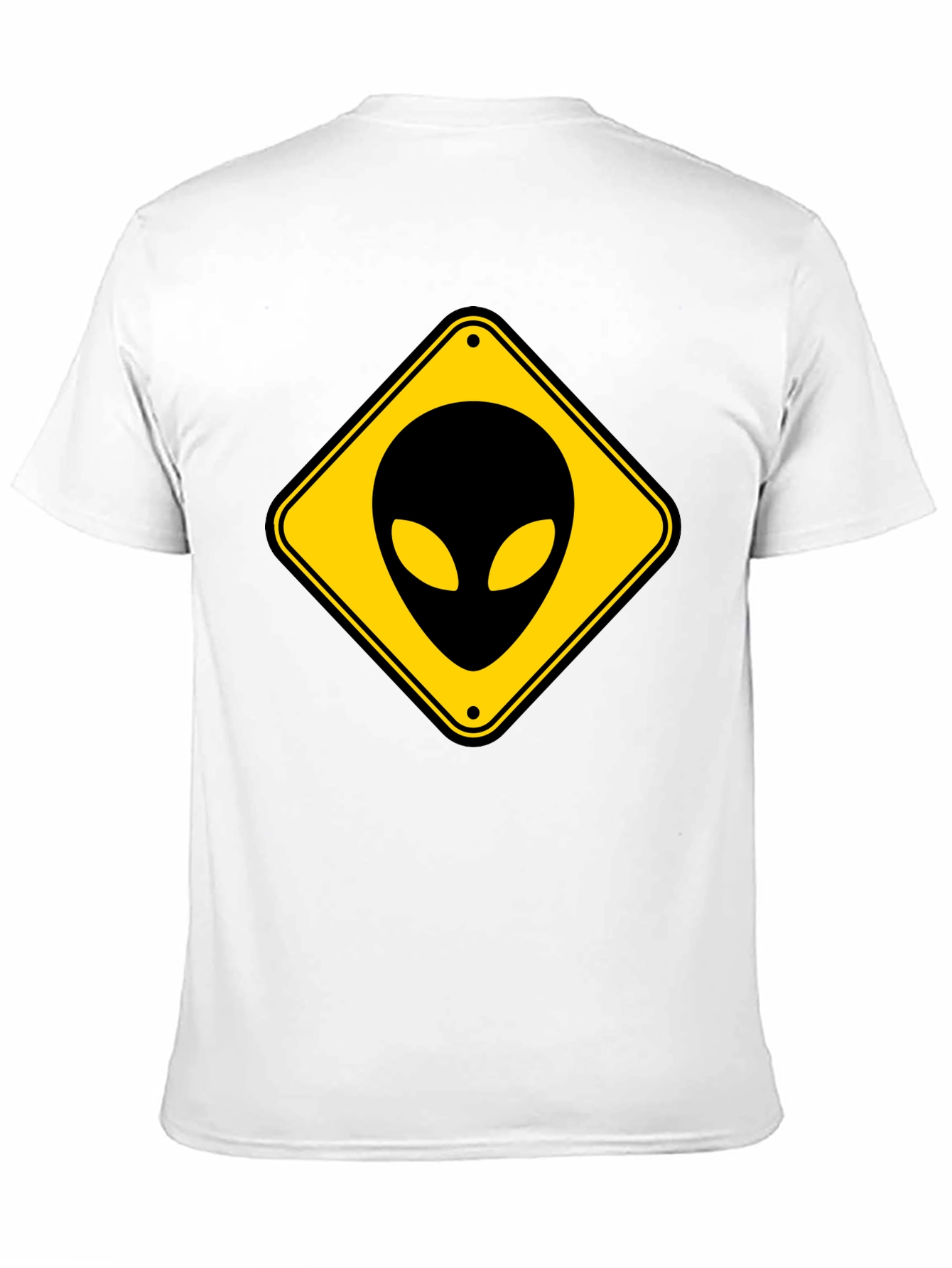Alien Crossing Graphic T-Shirt