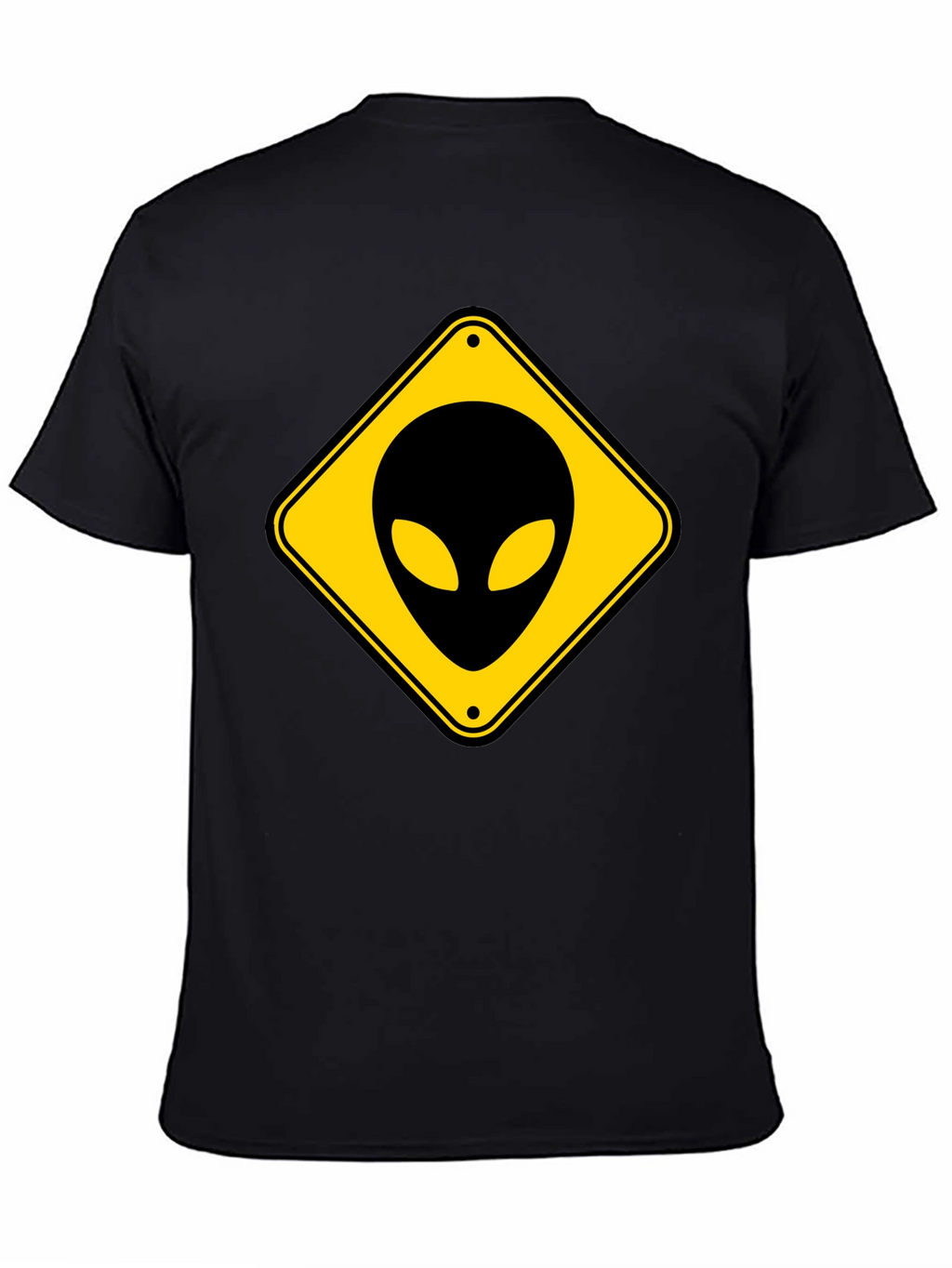 Alien Crossing Graphic T-Shirt