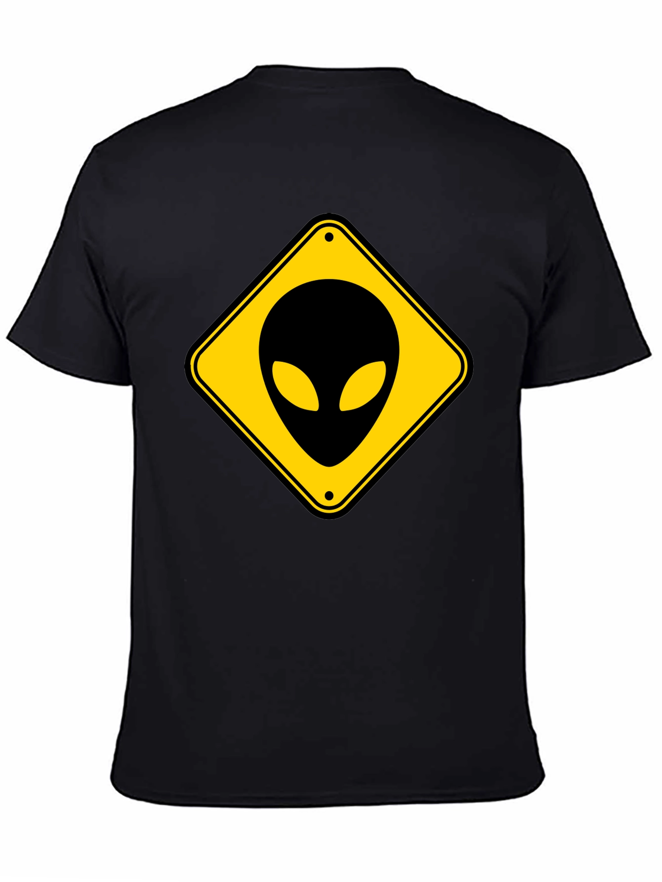 Alien Crossing Graphic T-Shirt