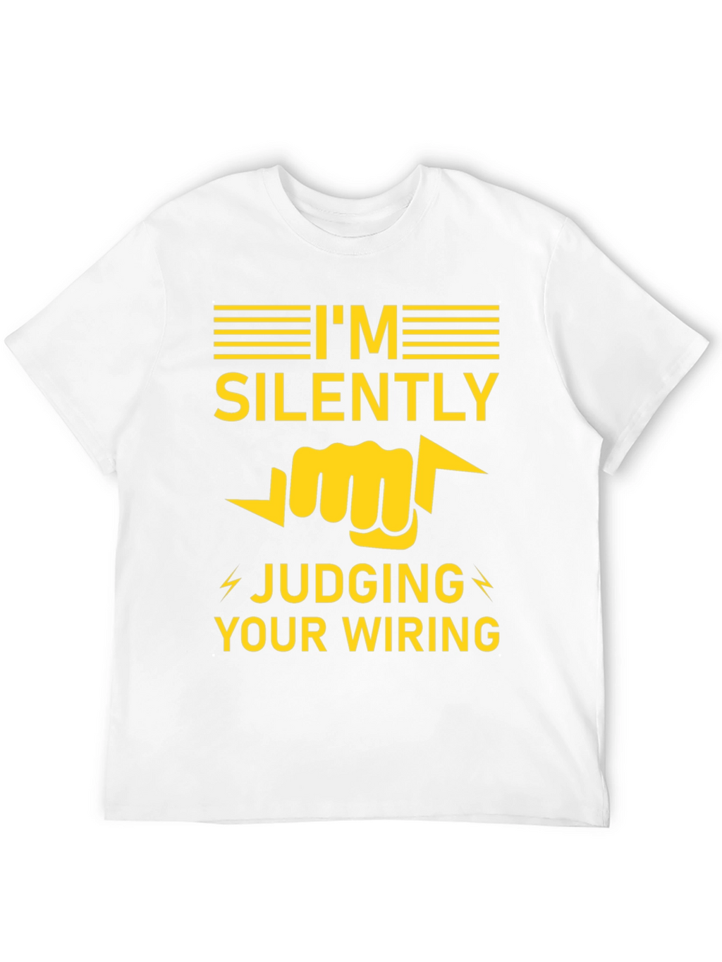Silently Judging Your Wiring Electrician T-Shirt