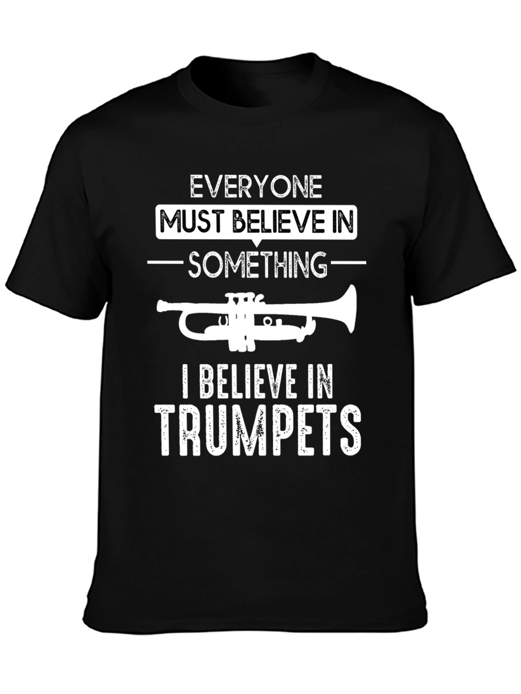 Trumpet Believer Graphic T-Shirt - Music Lover Tee
