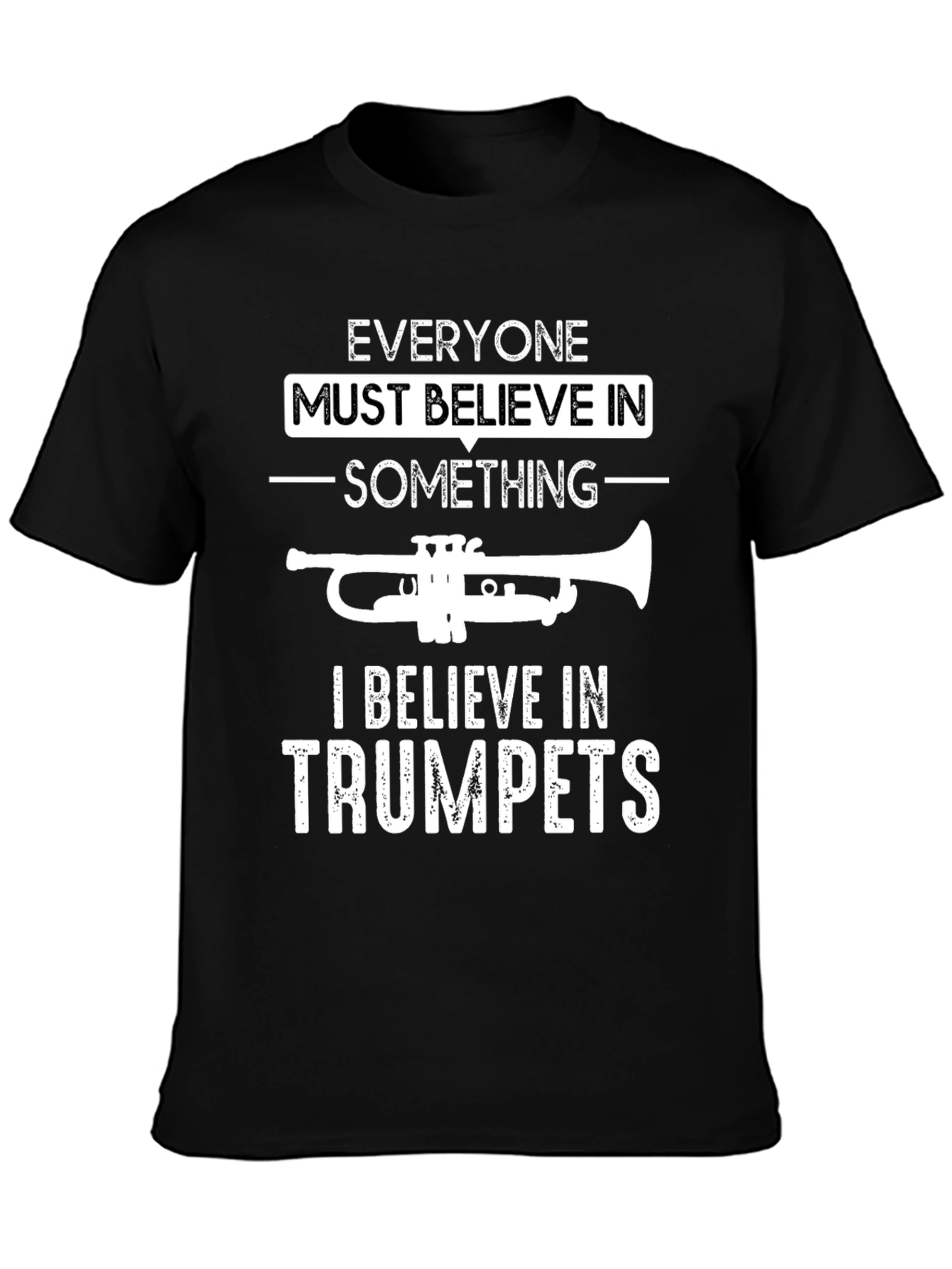 Trumpet Believer Graphic T-Shirt - Music Lover Tee