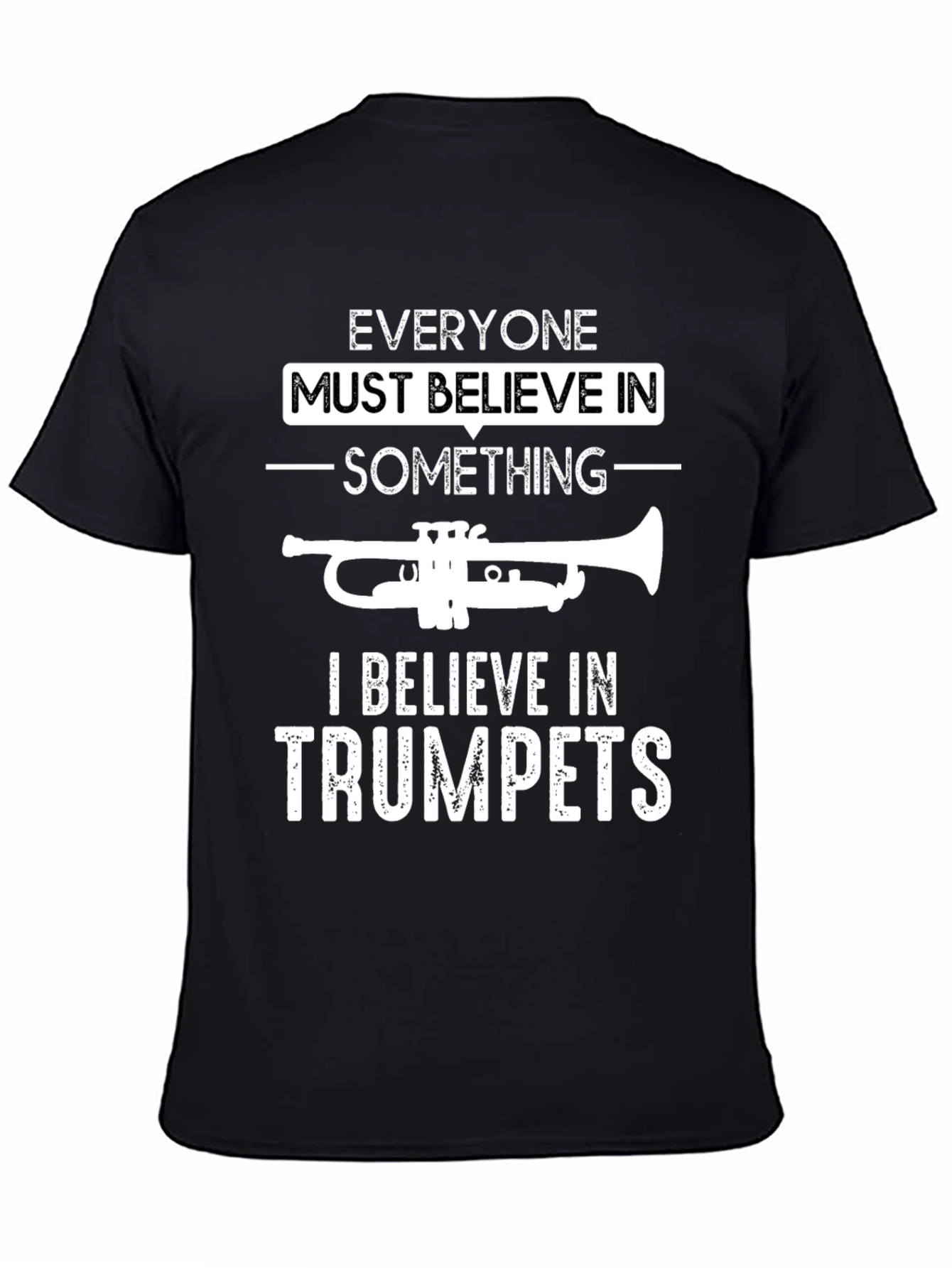 Trumpet Believer Graphic T-Shirt - Music Lover Tee