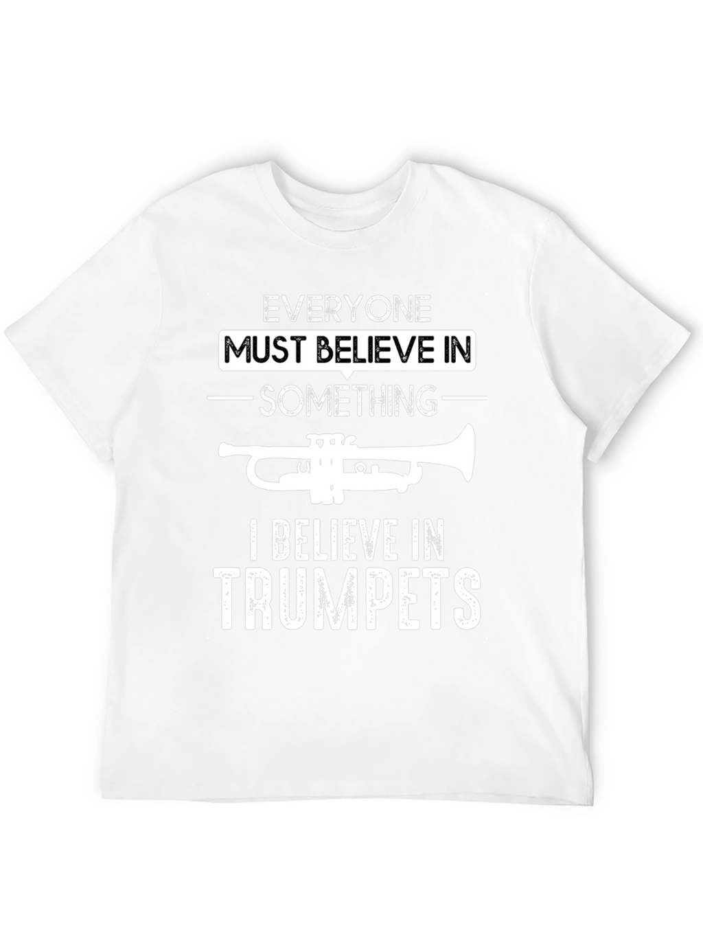Trumpet Believer Graphic T-Shirt - Music Lover Tee