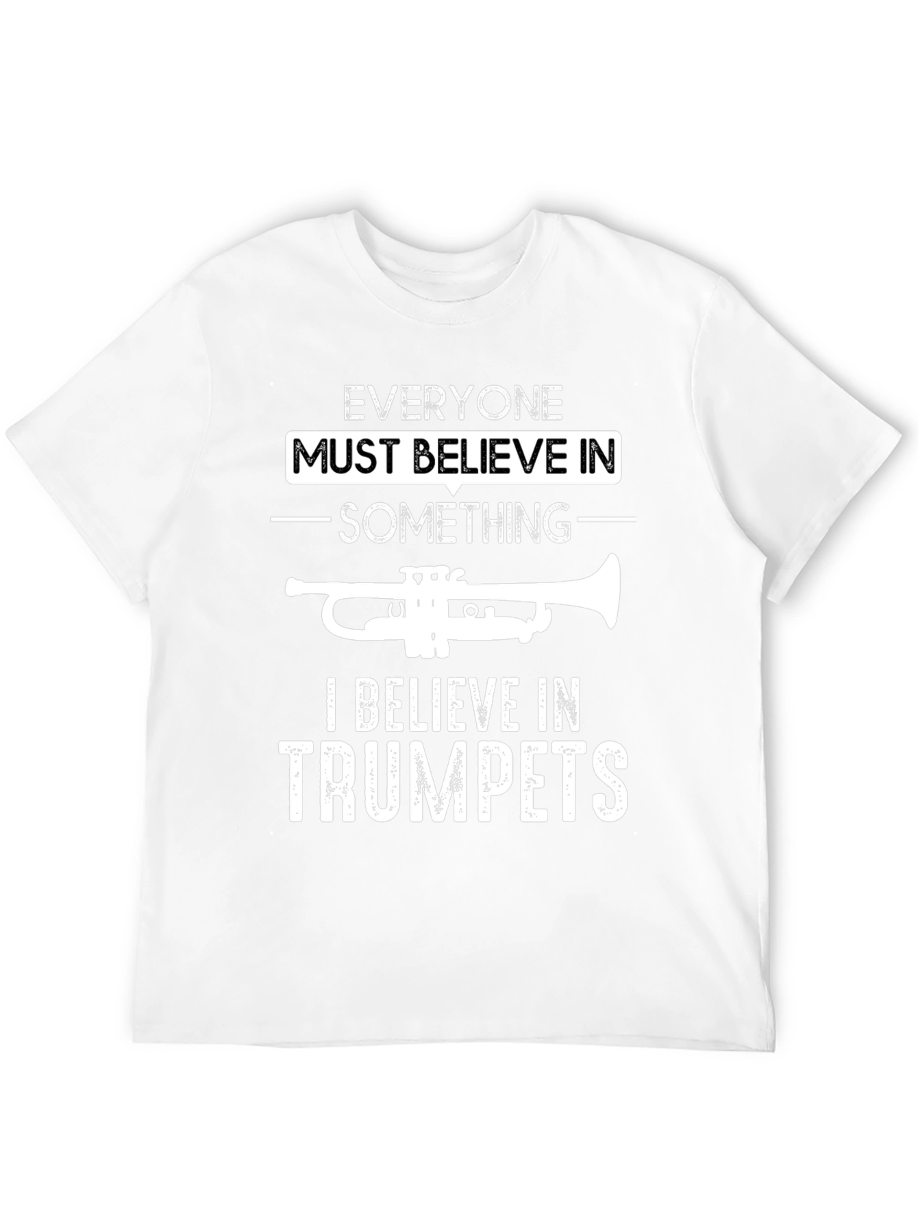 Trumpet Believer Graphic T-Shirt - Music Lover Tee