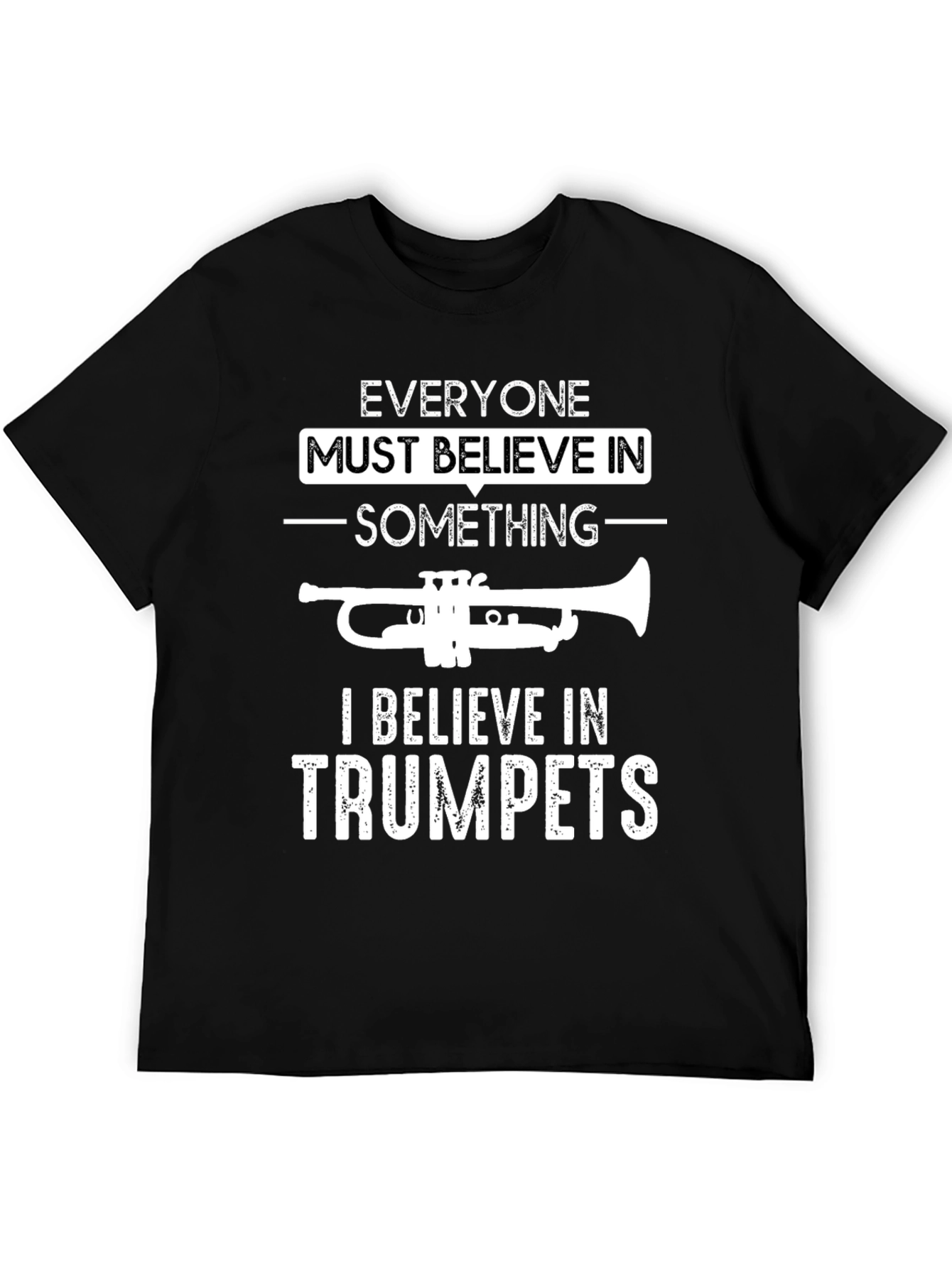 Trumpet Believer Graphic T-Shirt - Music Lover Tee
