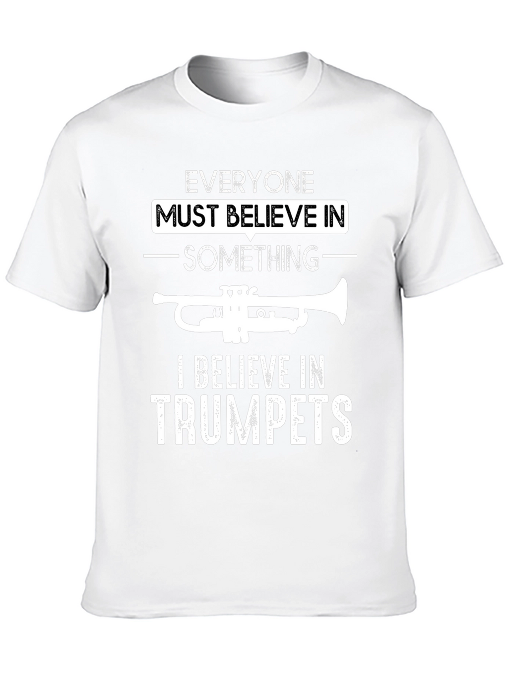 Trumpet Believer Graphic T-Shirt - Music Lover Tee