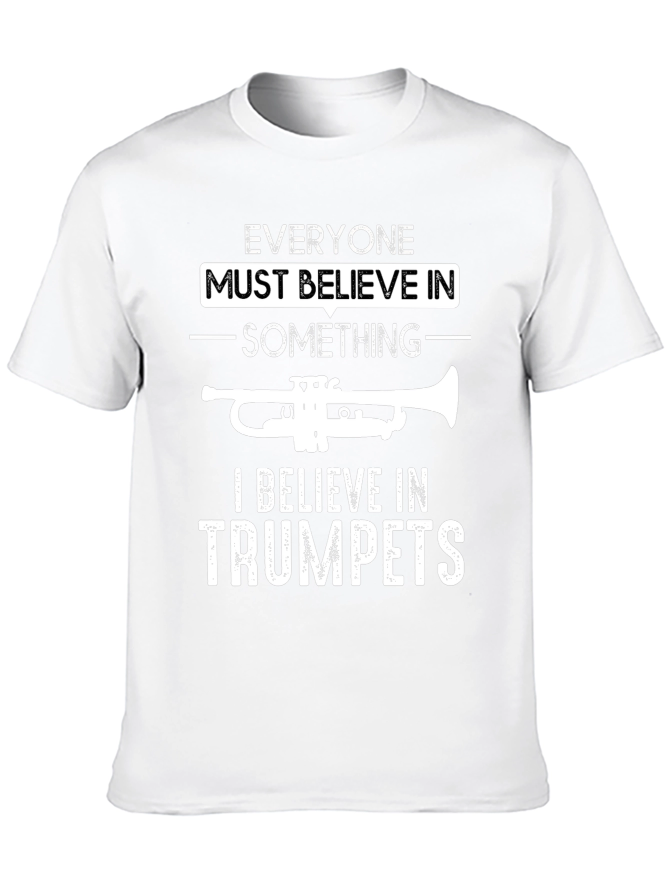 Trumpet Believer Graphic T-Shirt - Music Lover Tee