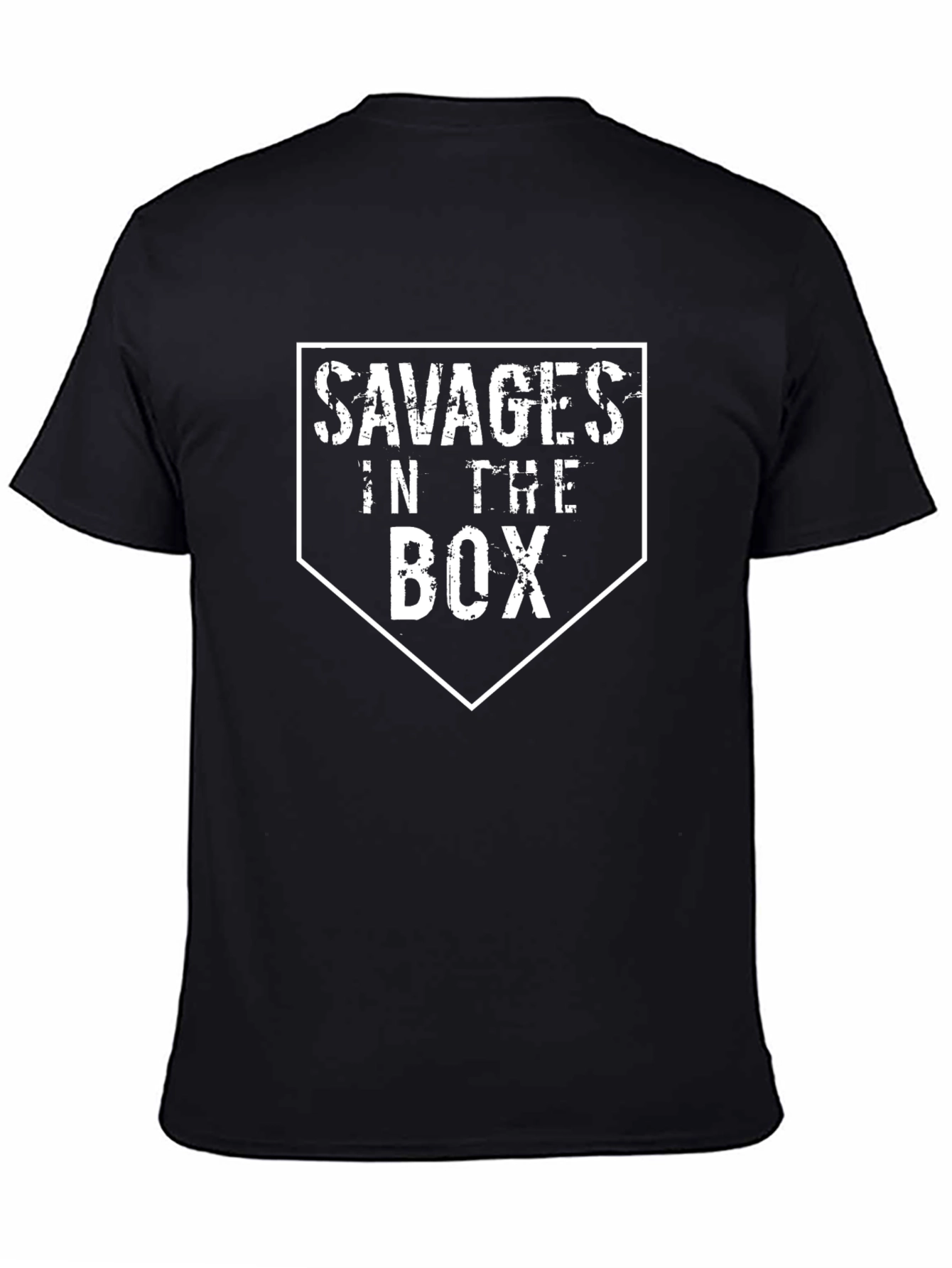 Savages In The Box Graphic Tee - Baseball Fan Shirt