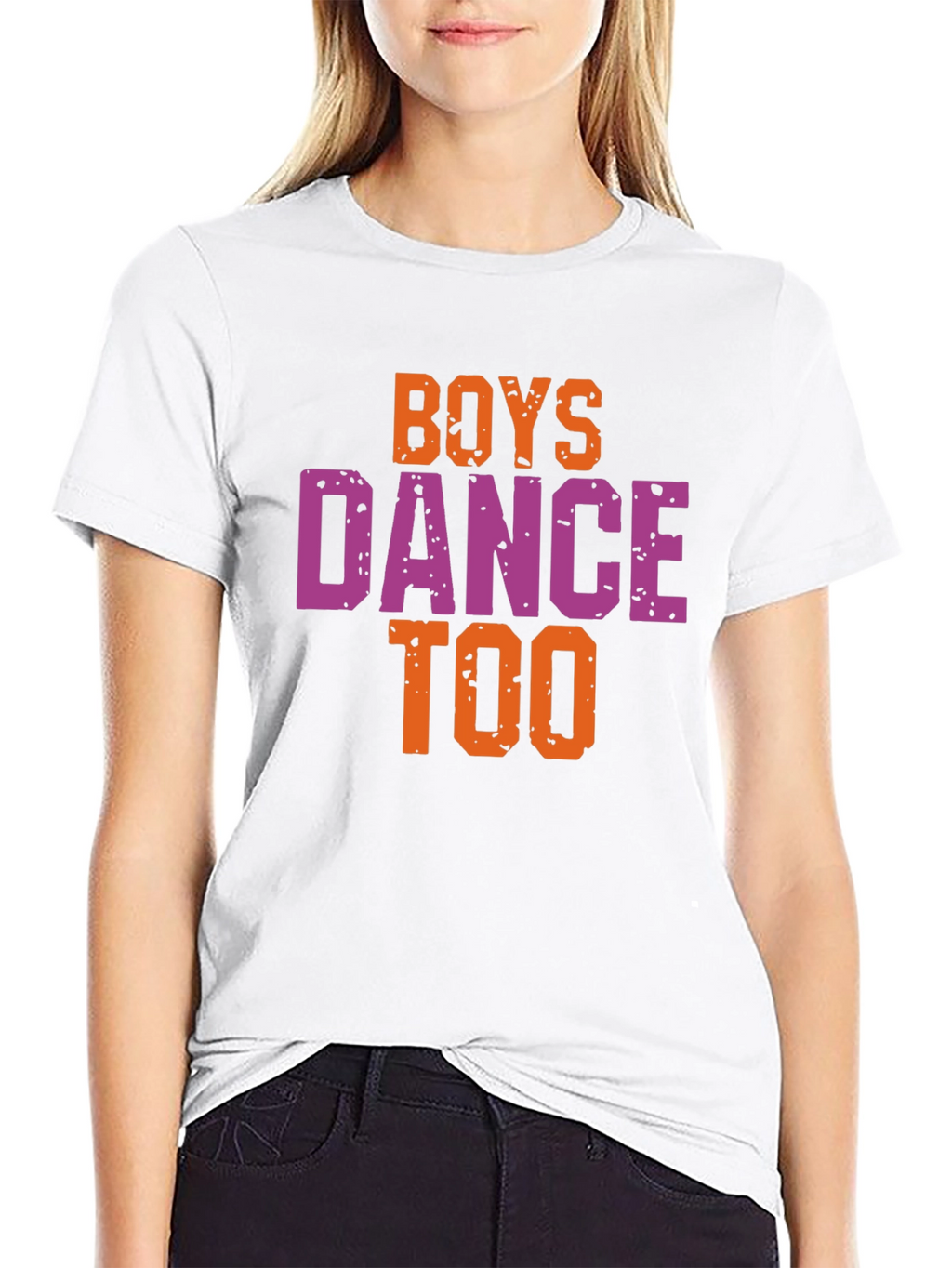 Boys Dance Too Graphic Tee - Trendy Unisex T-Shirt