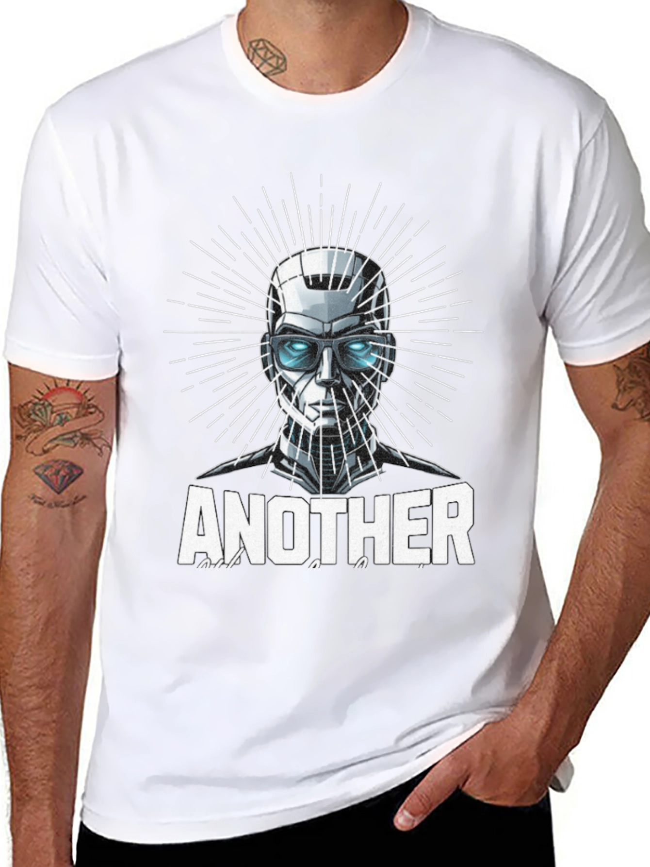 Another T-Shirt - Futuristic Robot Design