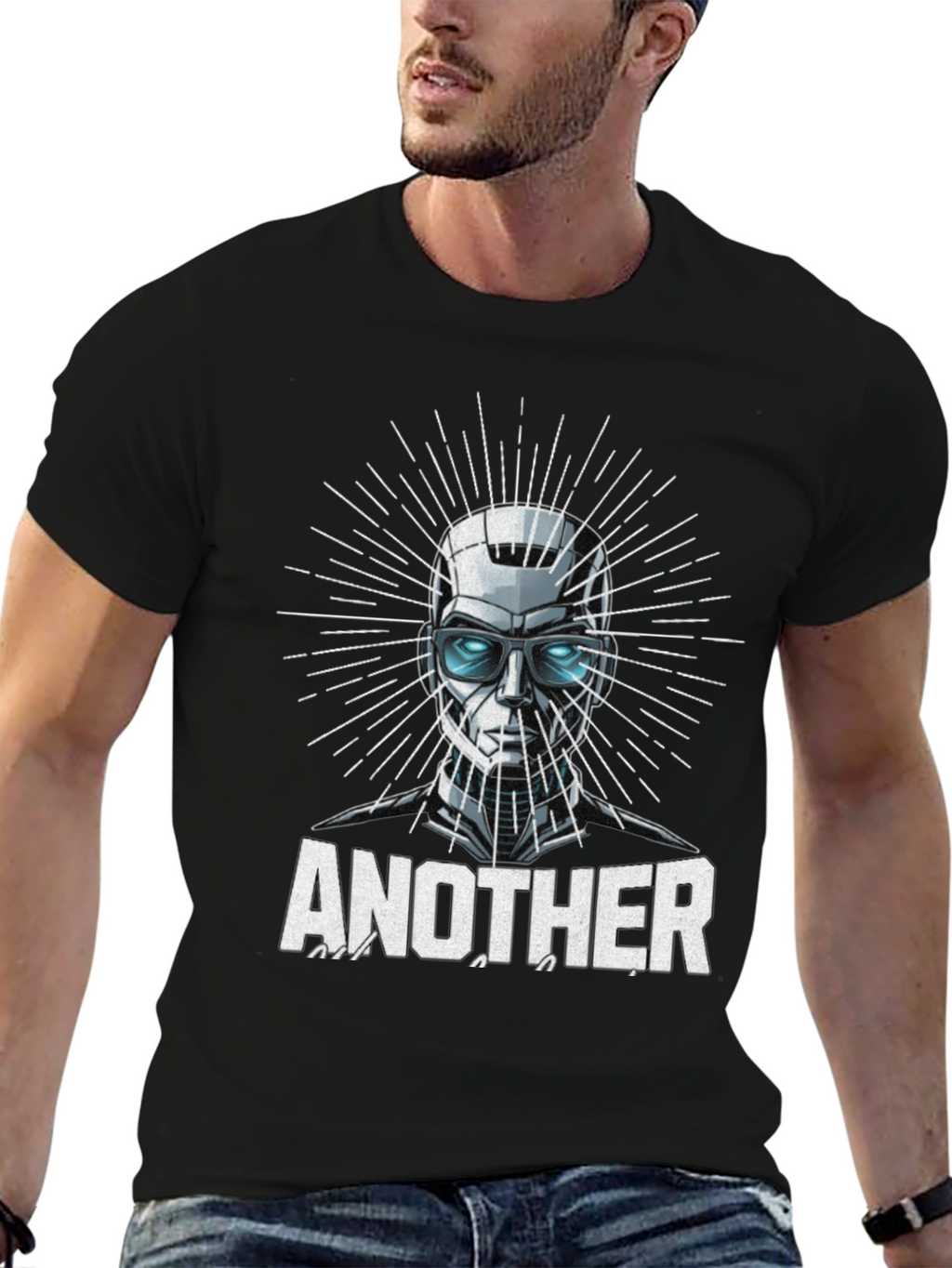 Another T-Shirt - Futuristic Robot Design
