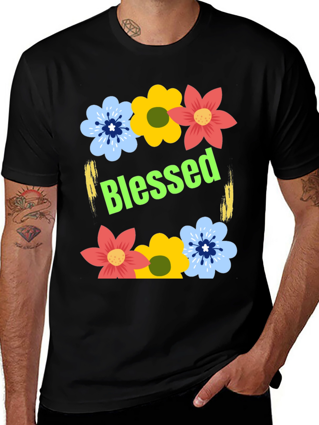 Blessed Floral T-Shirt
