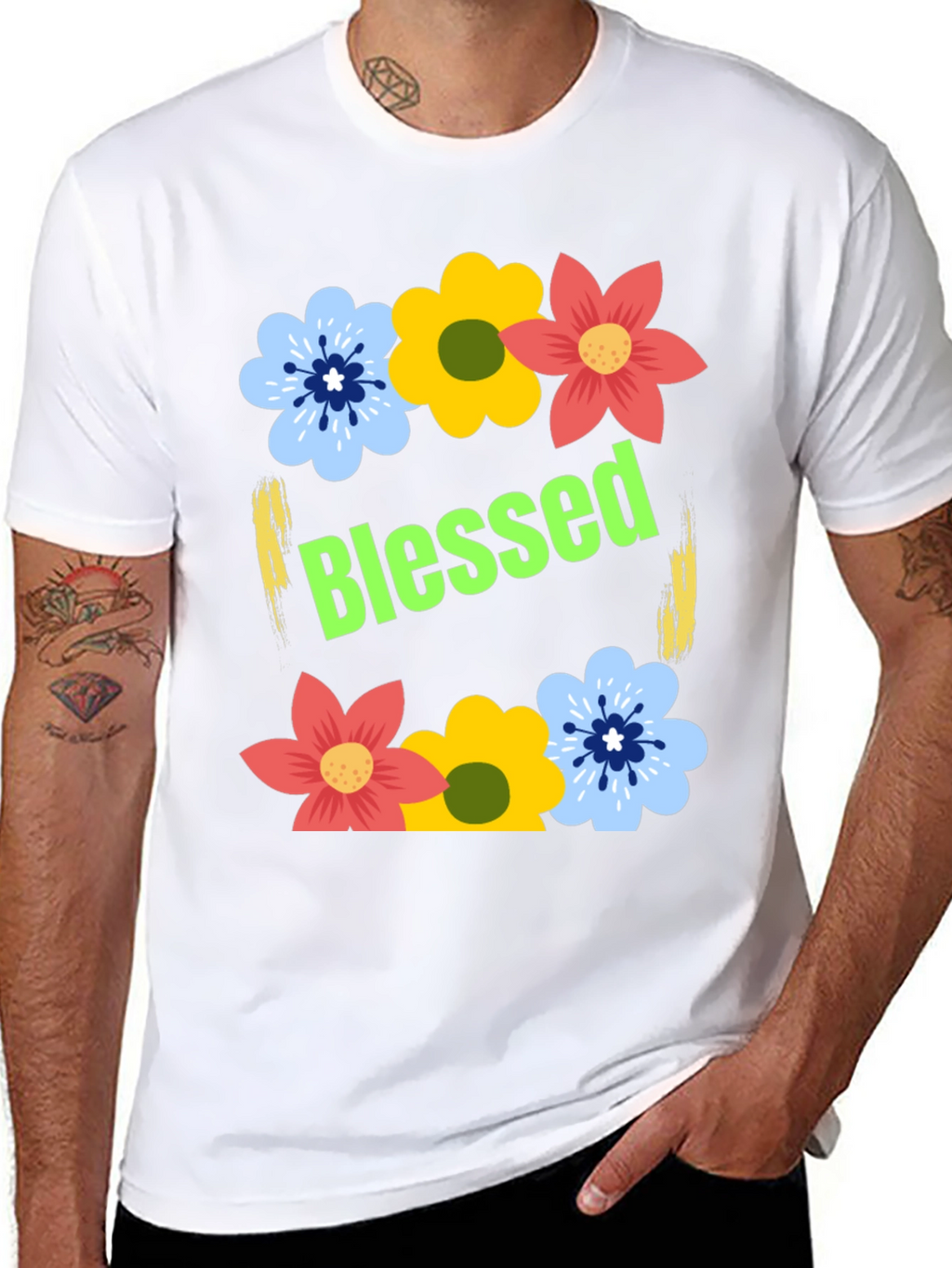 Blessed Floral T-Shirt
