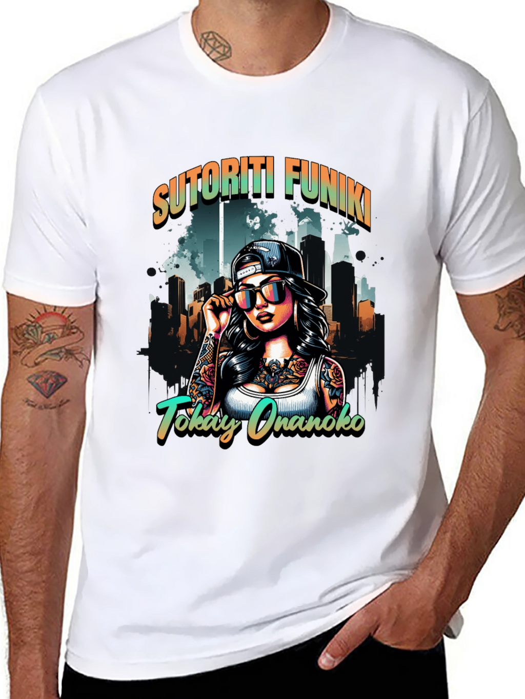 Sutoriti Funiki T-Shirt - Tokay Onanoko Design
