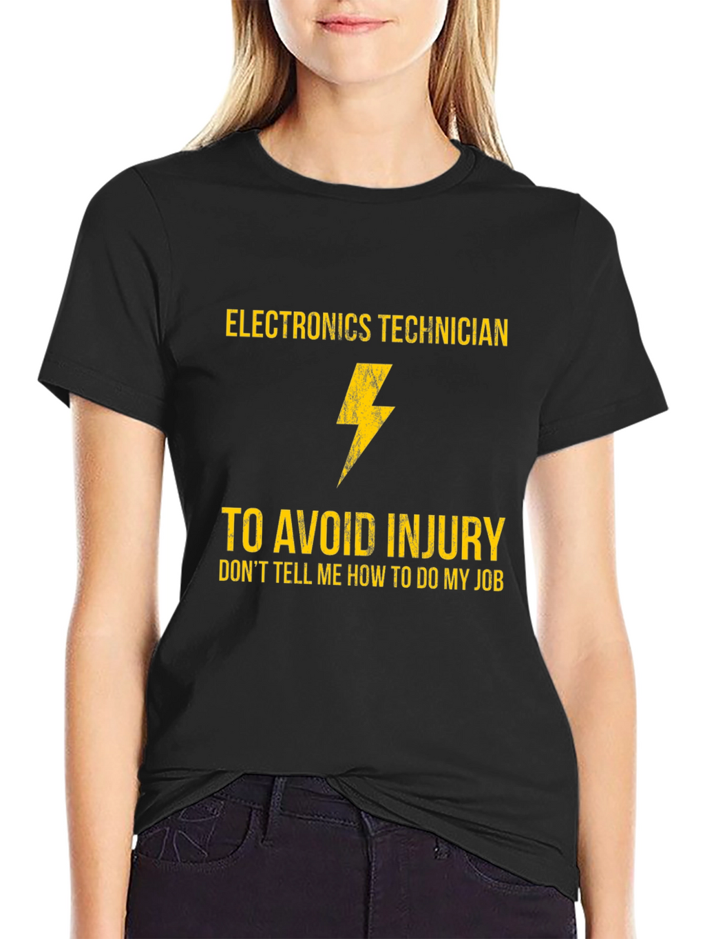 Electronics Technician T-Shirt - Funny Job Gift