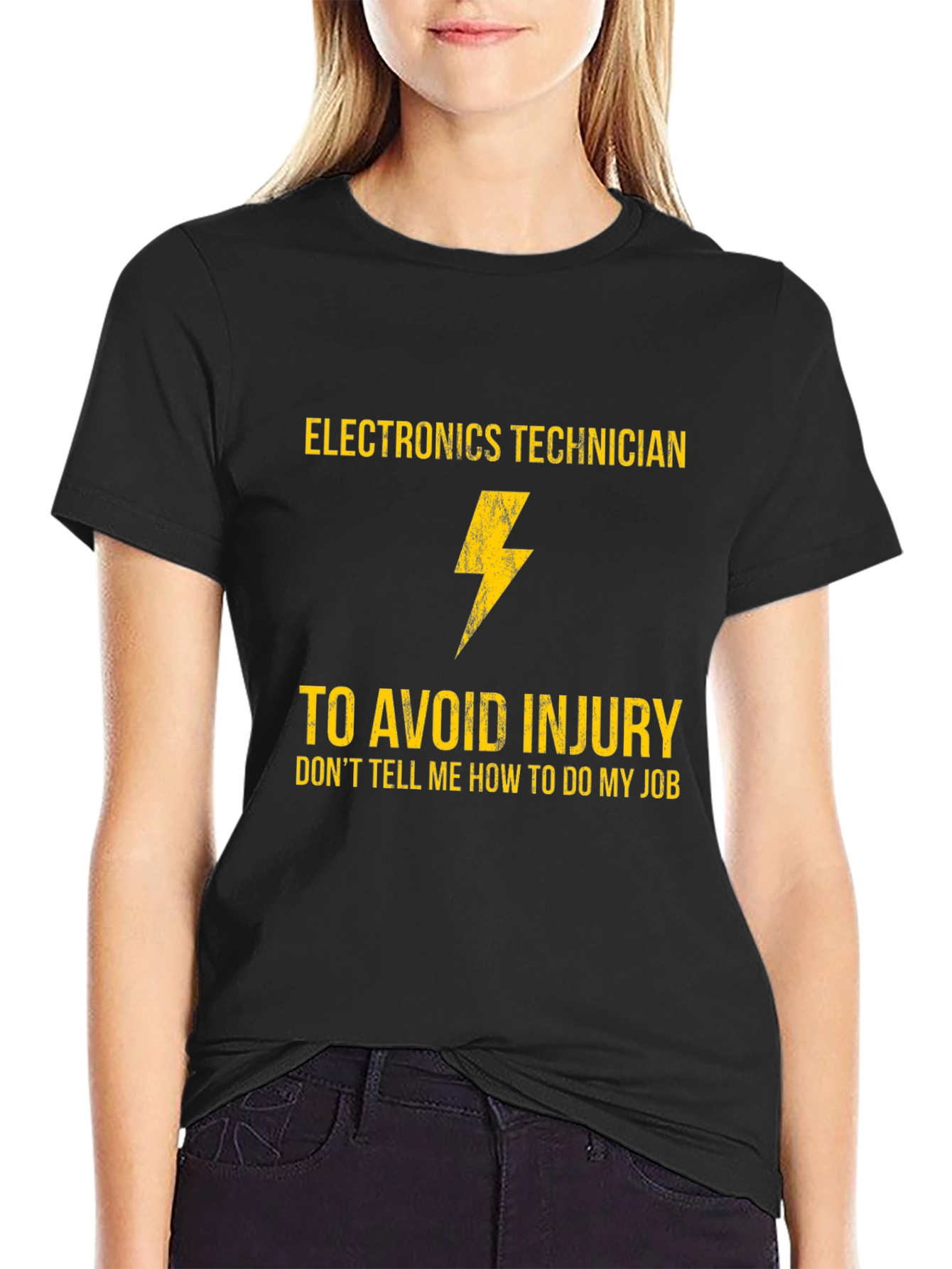 Electronics Technician T-Shirt - Funny Job Gift