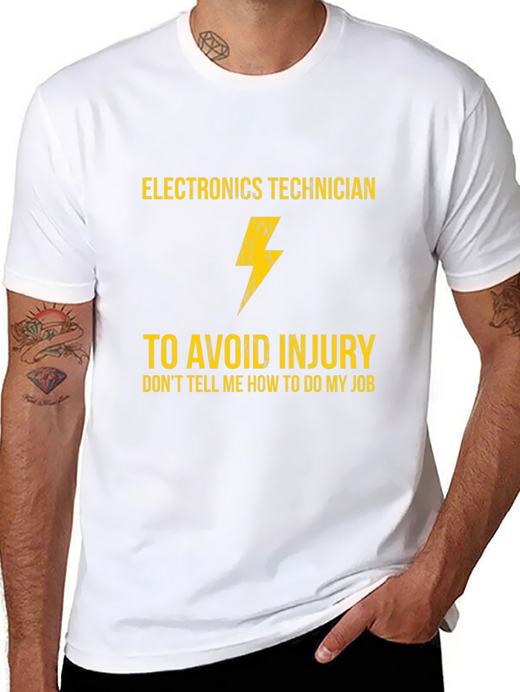 Electronics Technician T-Shirt - Funny Job Gift