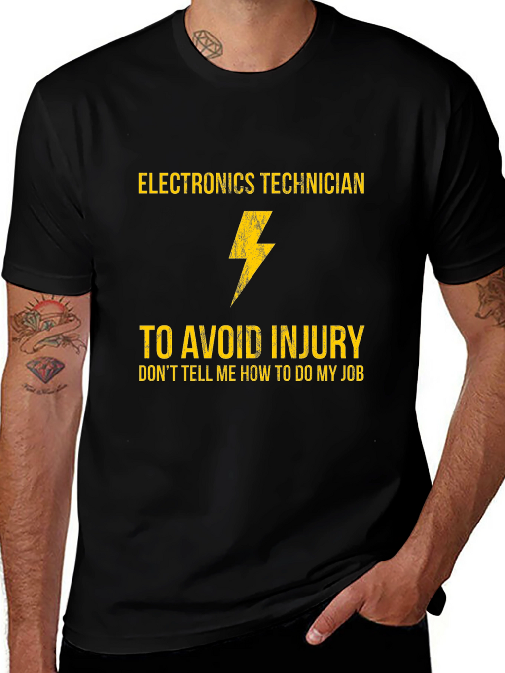 Electronics Technician T-Shirt - Funny Job Gift