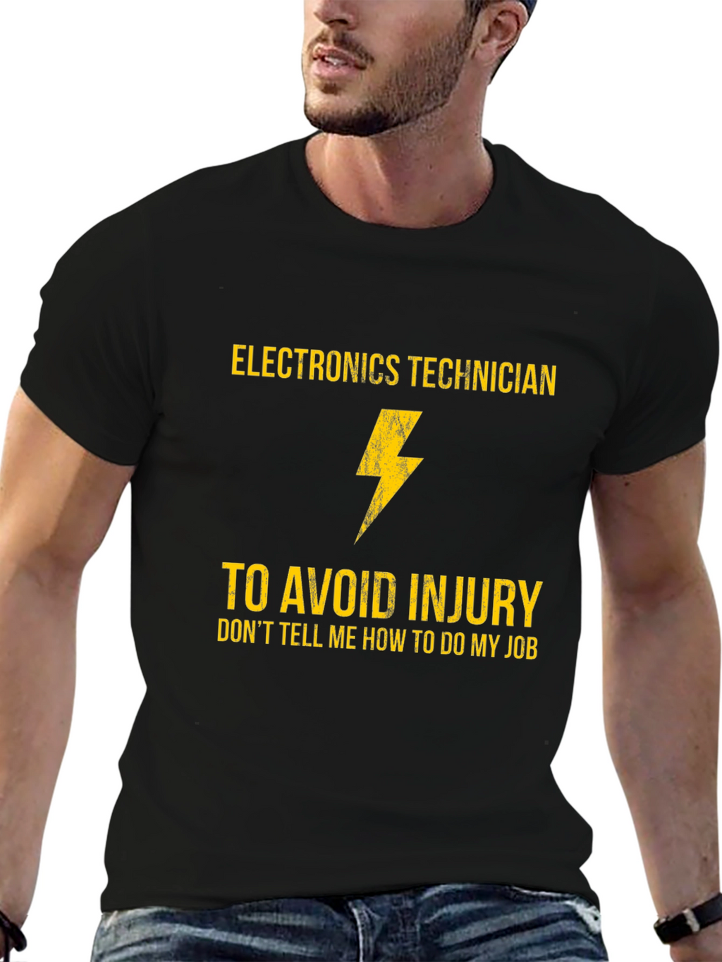 Electronics Technician T-Shirt - Funny Job Gift