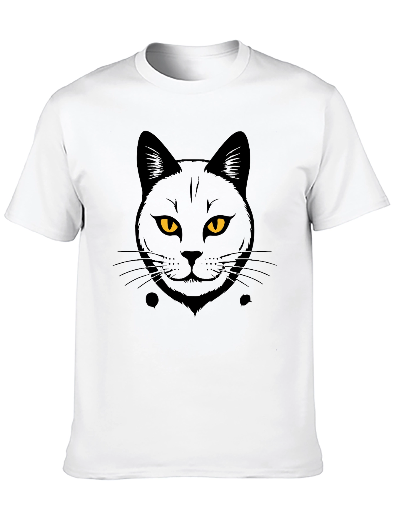 Black Cat Graphic T-Shirt - Cool Cat Tee