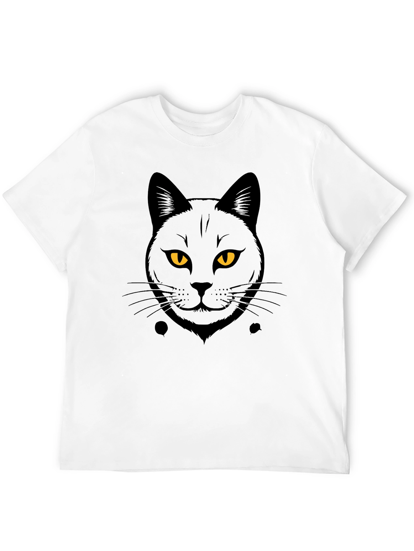 Black Cat Graphic T-Shirt - Cool Cat Tee