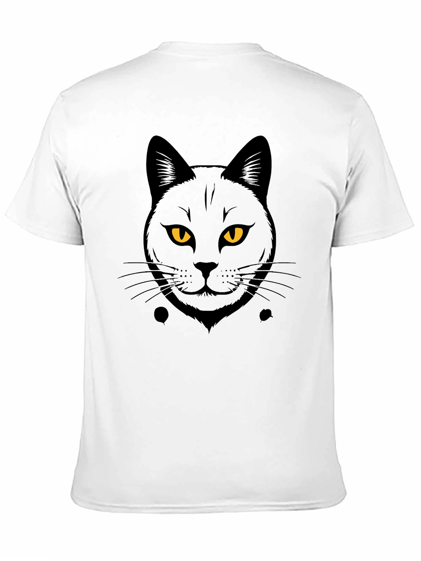 Black Cat Graphic T-Shirt - Cool Cat Tee