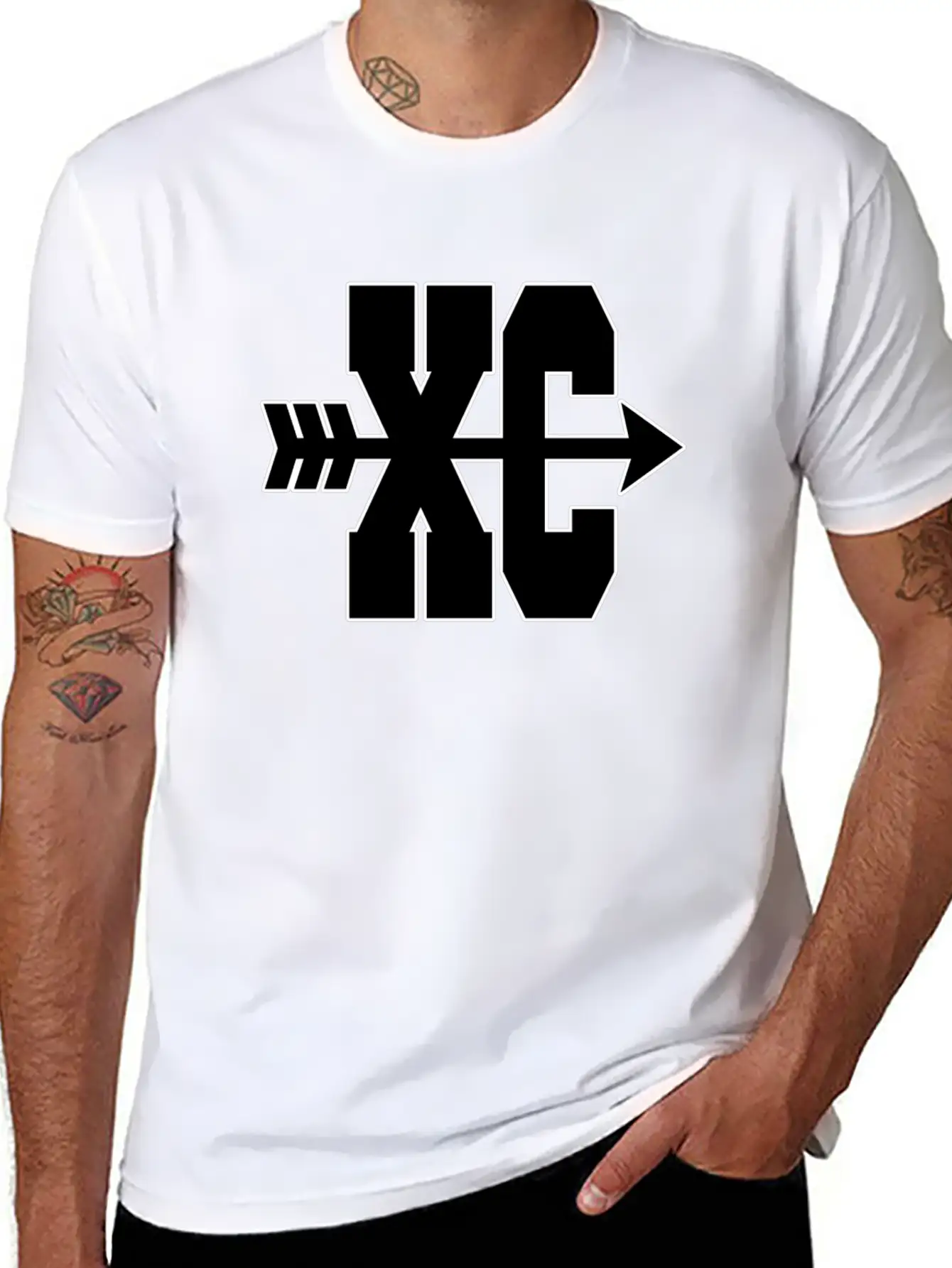 XC CROSS COUNTRY Unisex Casual T-Shirt – Clean Design For Daily Comfort