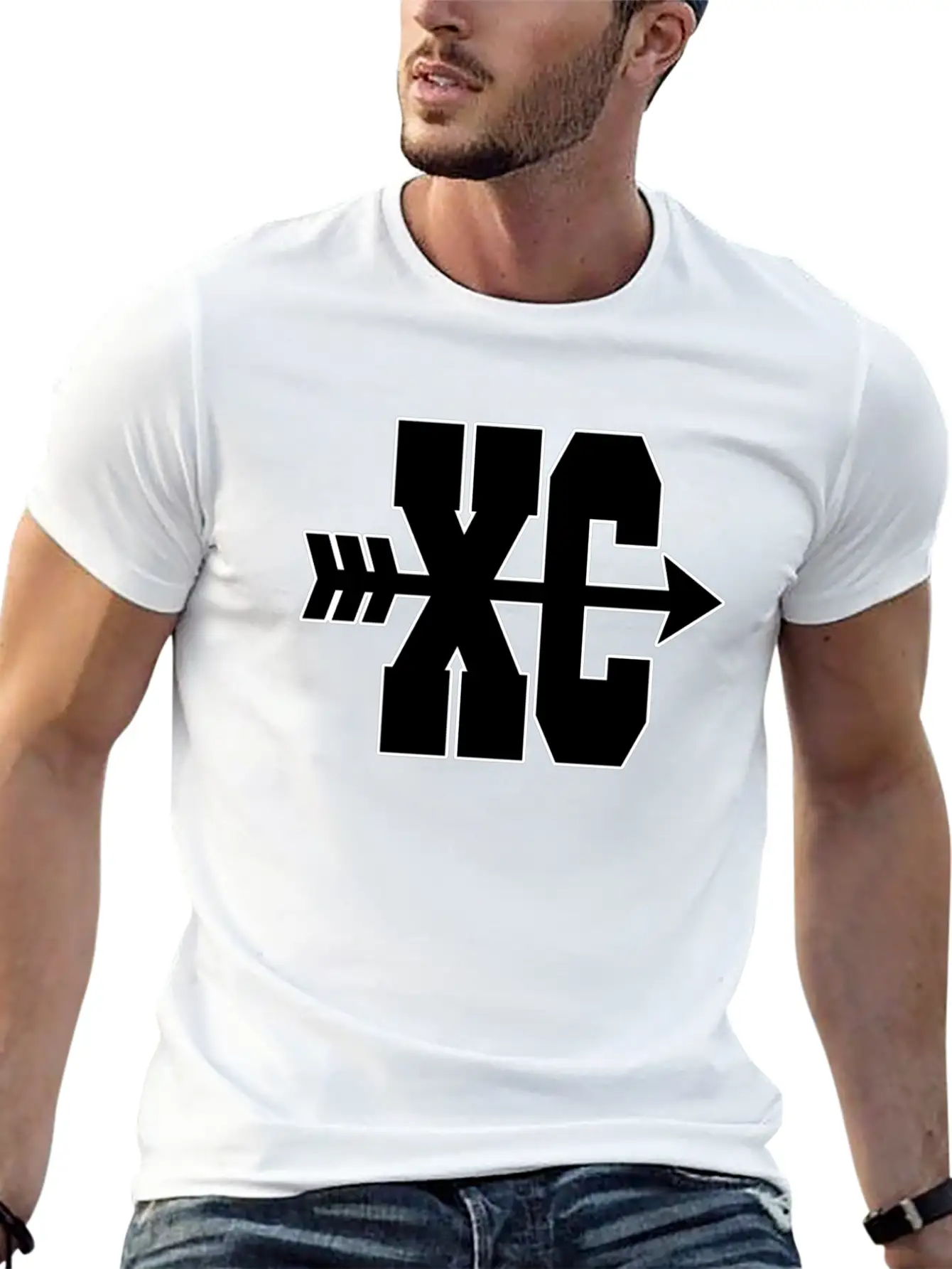 XC CROSS COUNTRY Unisex Casual T-Shirt – Clean Design For Daily Comfort