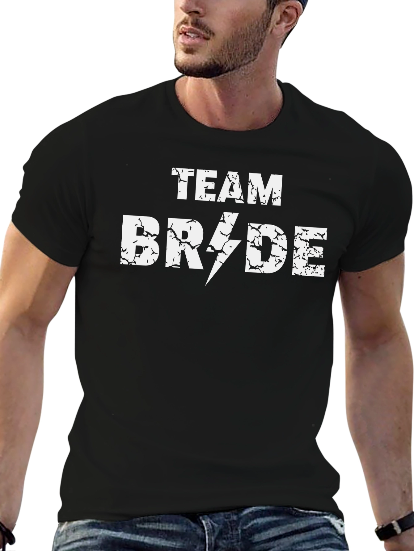 Team Bride T-Shirt - Rock and Roll Bridal Party Tee