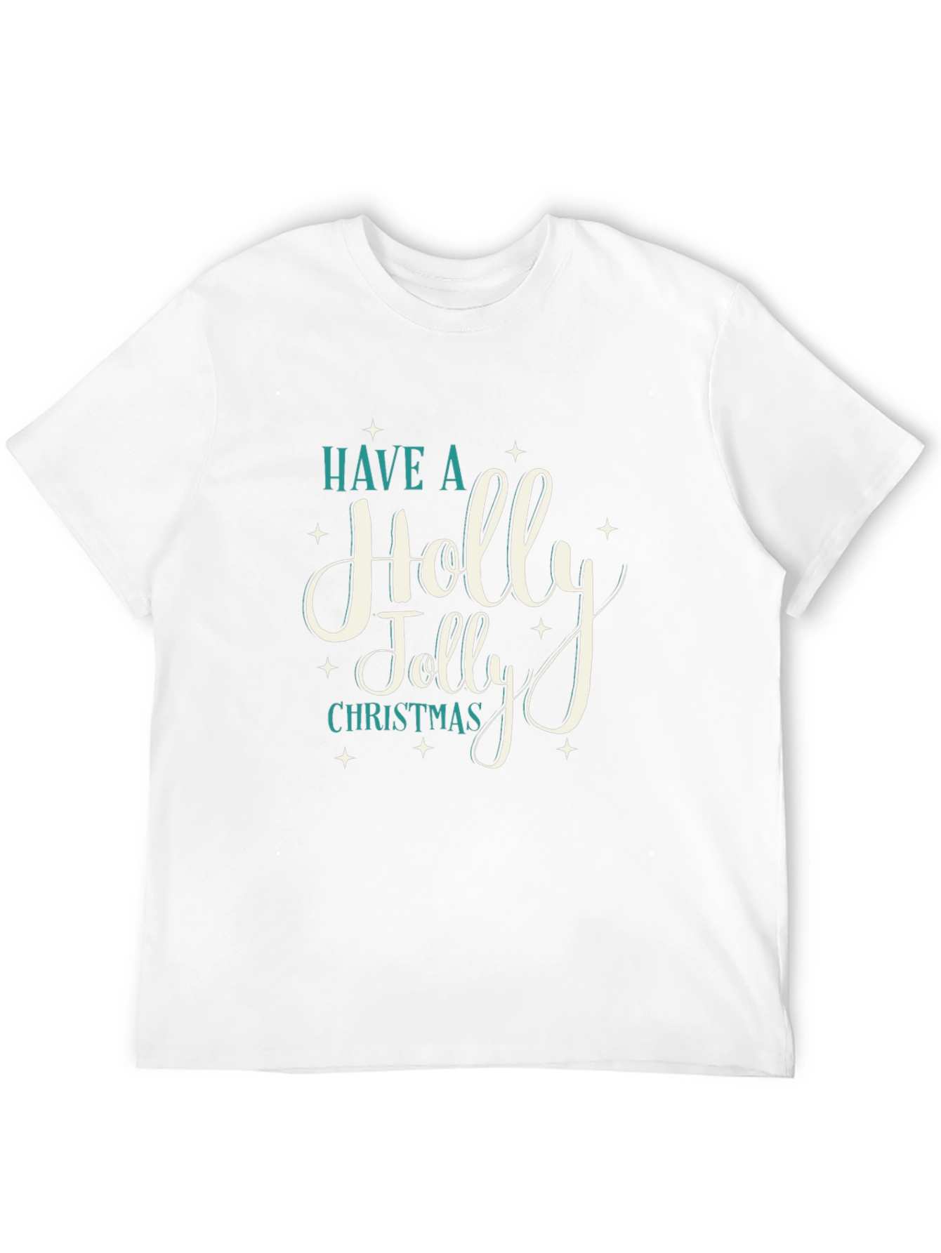 Have A Holly Jolly Christmas Black T-Shirt