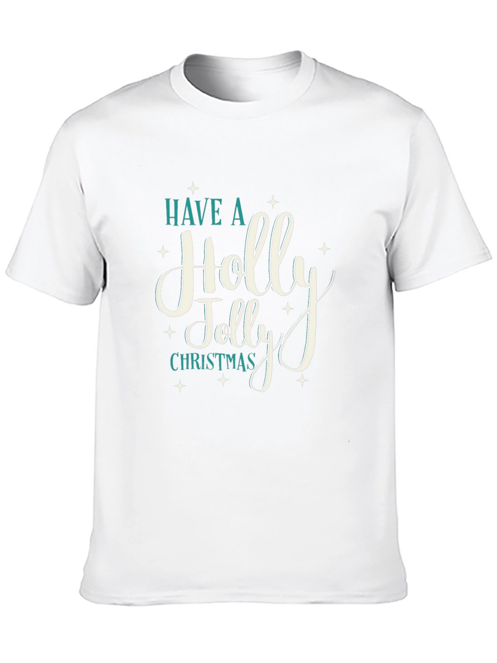 Have A Holly Jolly Christmas Black T-Shirt