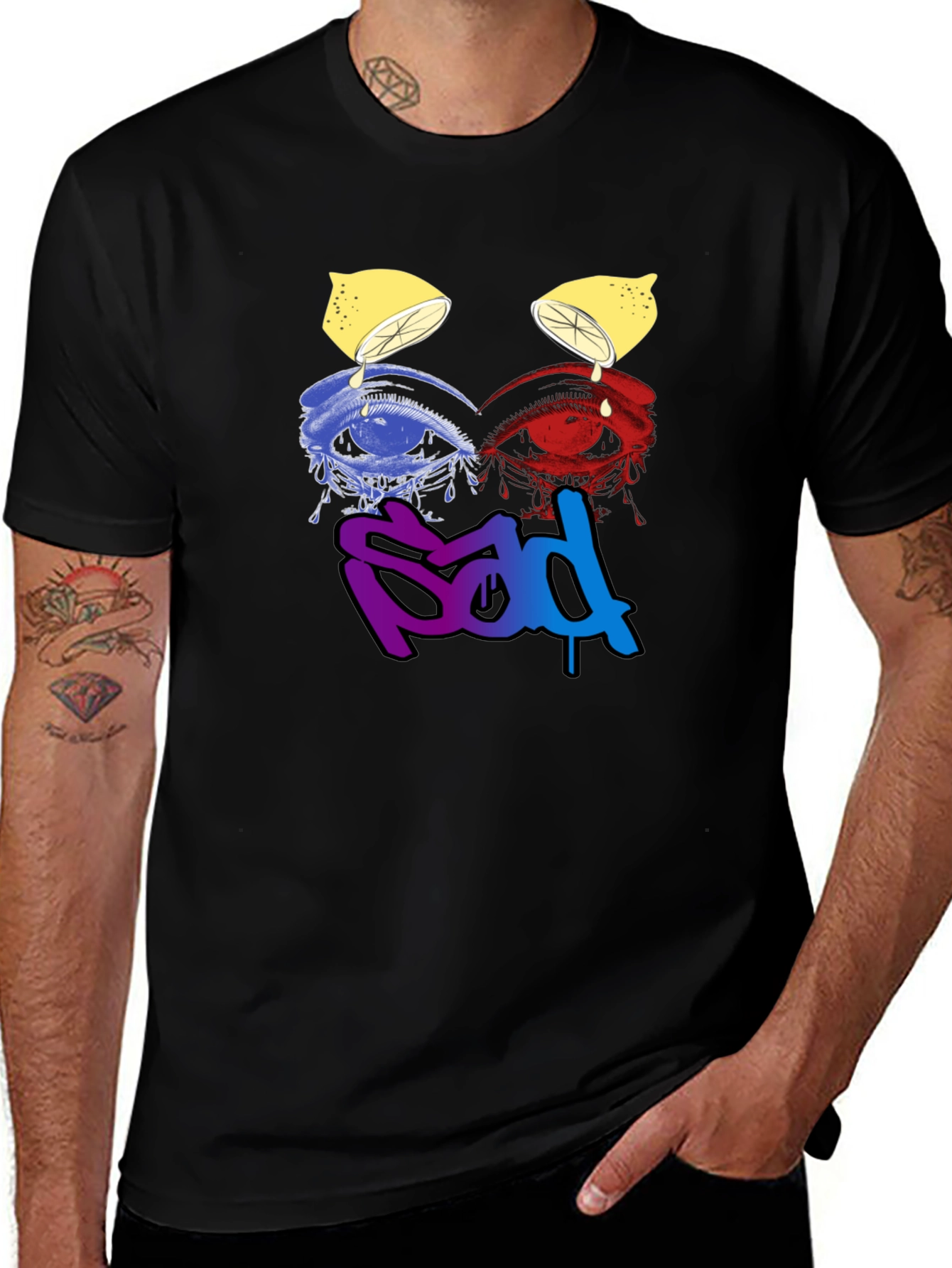 Sadness Expression T-Shirt