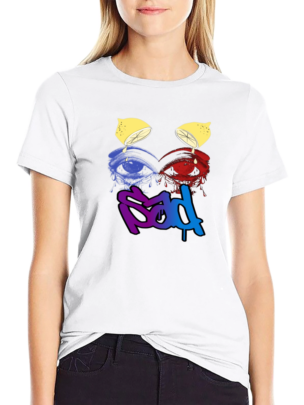 Sadness Expression T-Shirt