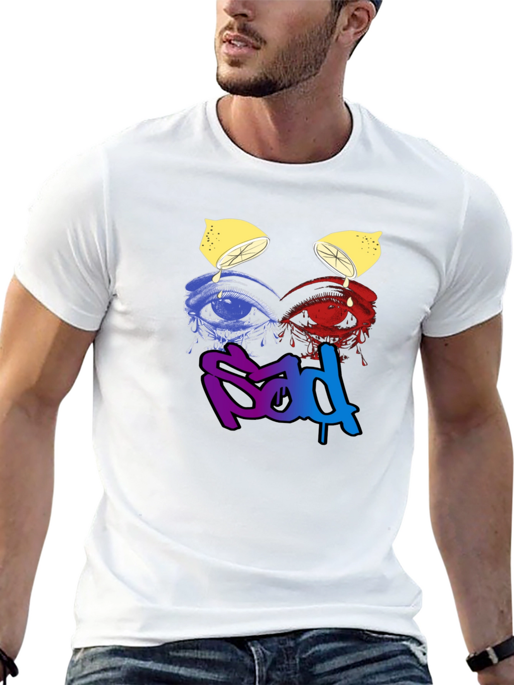 Sadness Expression T-Shirt