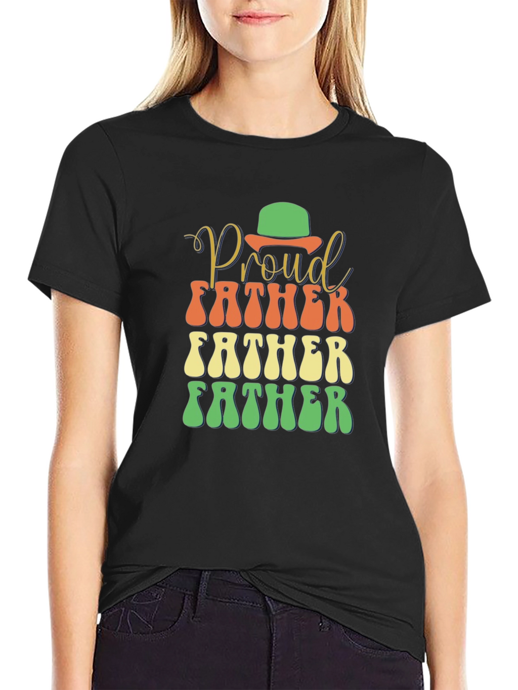 Proud Father Graphic T-Shirt