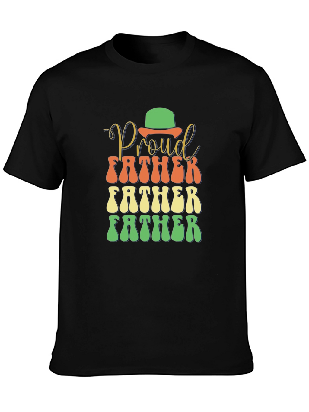 Proud Father Graphic T-Shirt