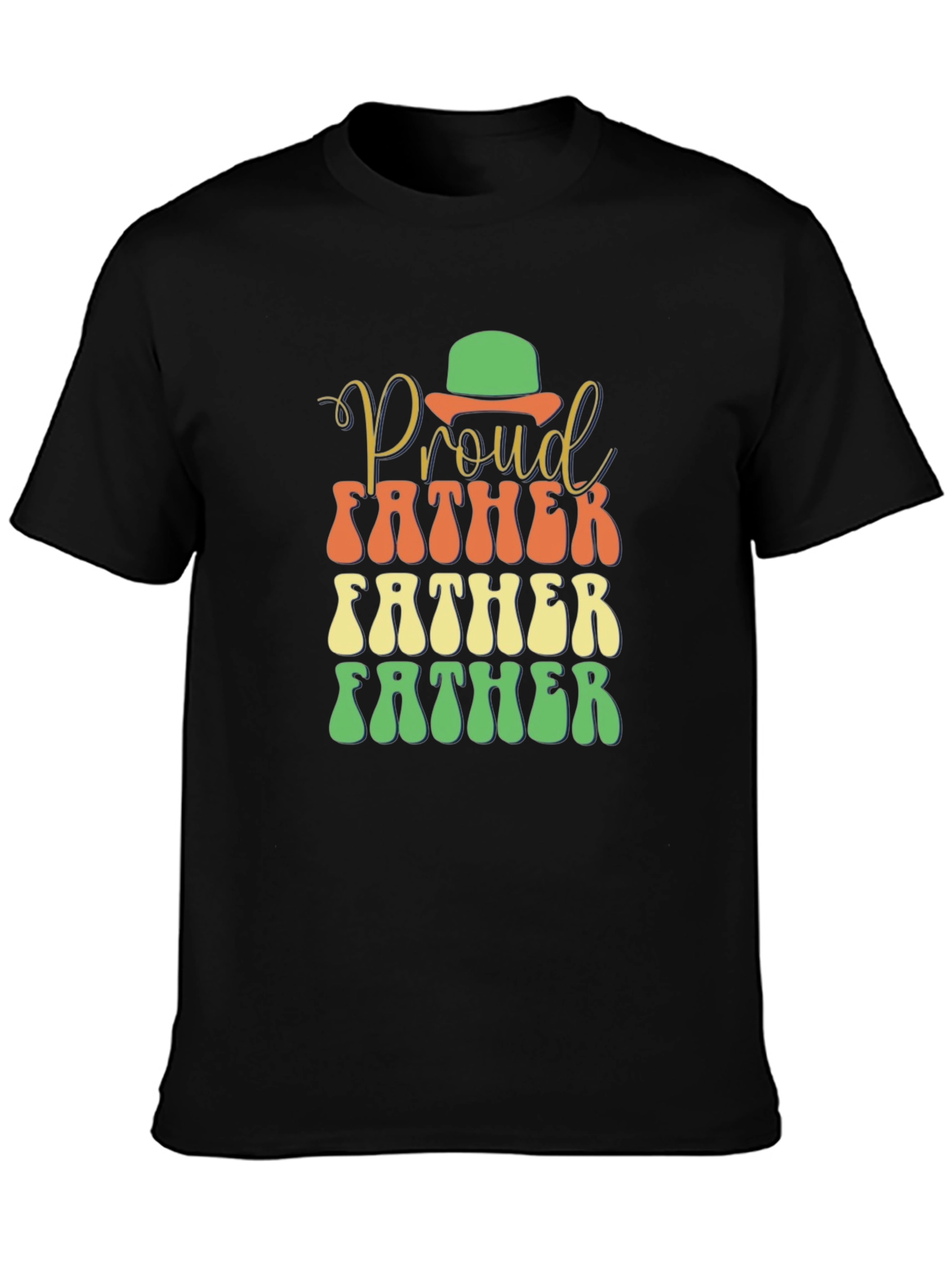 Proud Father Graphic T-Shirt