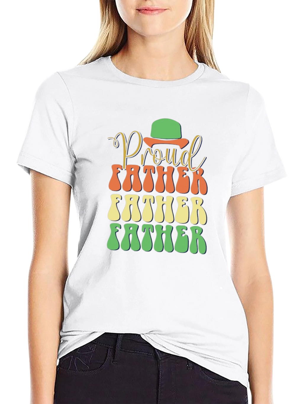 Proud Father Graphic T-Shirt