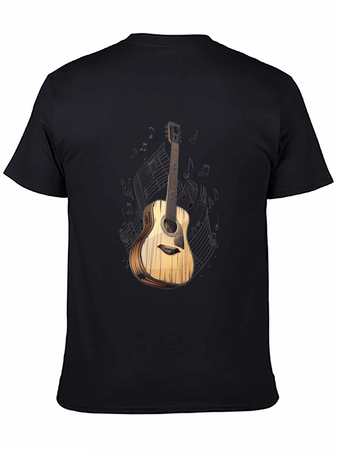 Guitar Graphic Tee - Music Lovers T-Shirt