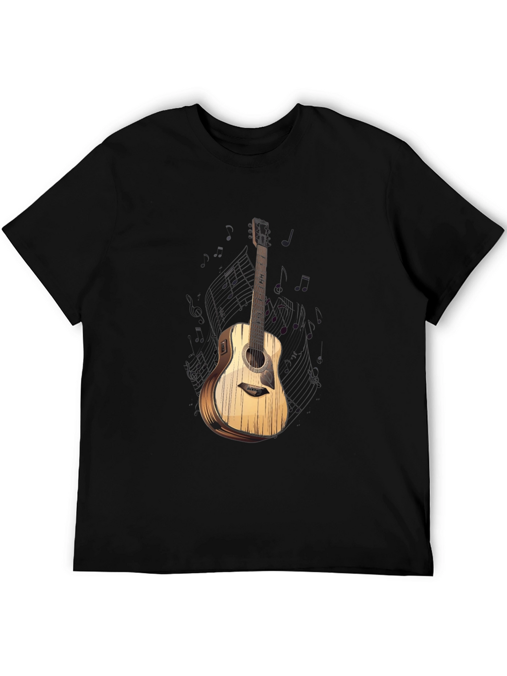 Guitar Graphic Tee - Music Lovers T-Shirt
