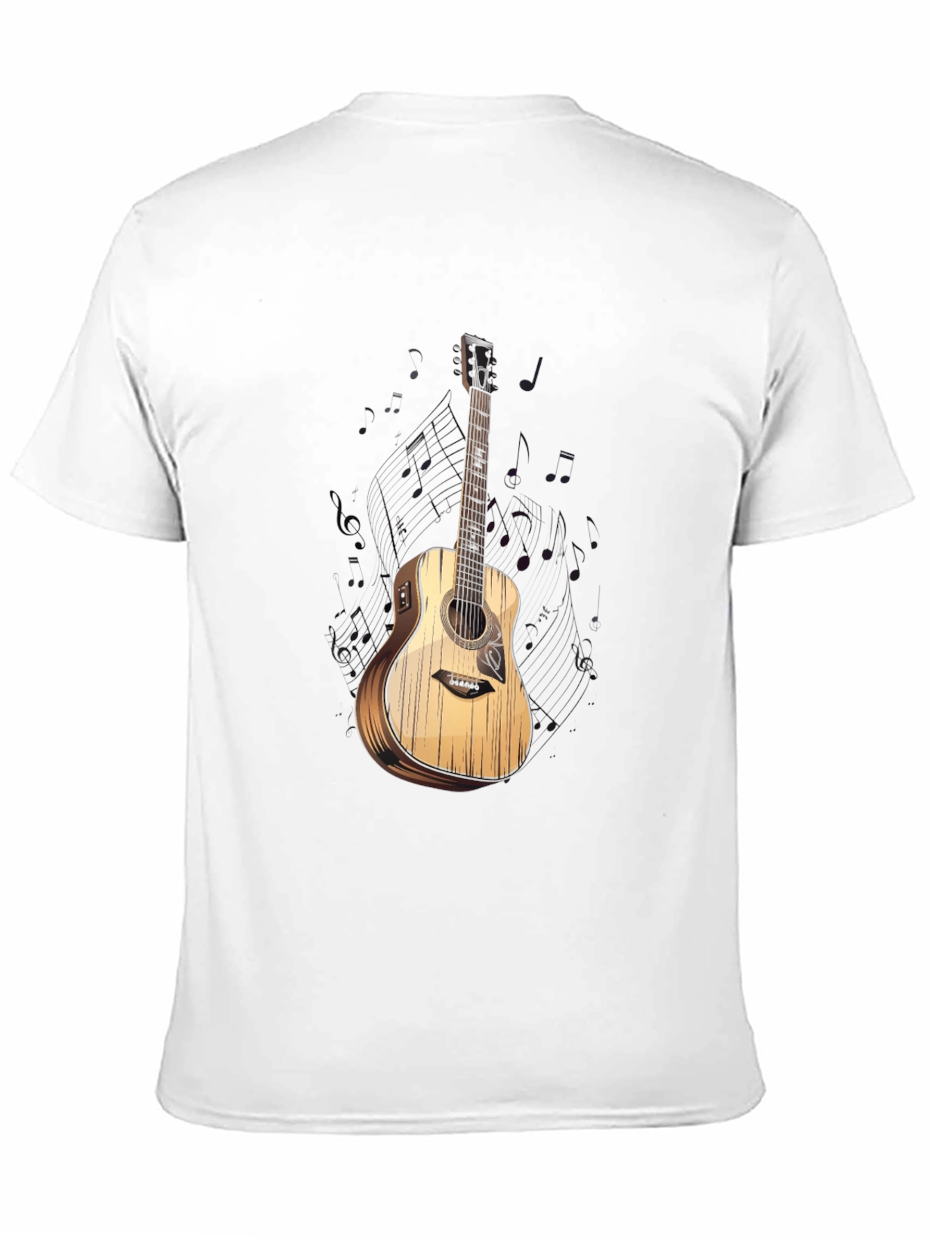 Guitar Graphic Tee - Music Lovers T-Shirt