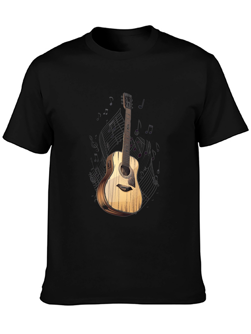 Guitar Graphic Tee - Music Lovers T-Shirt