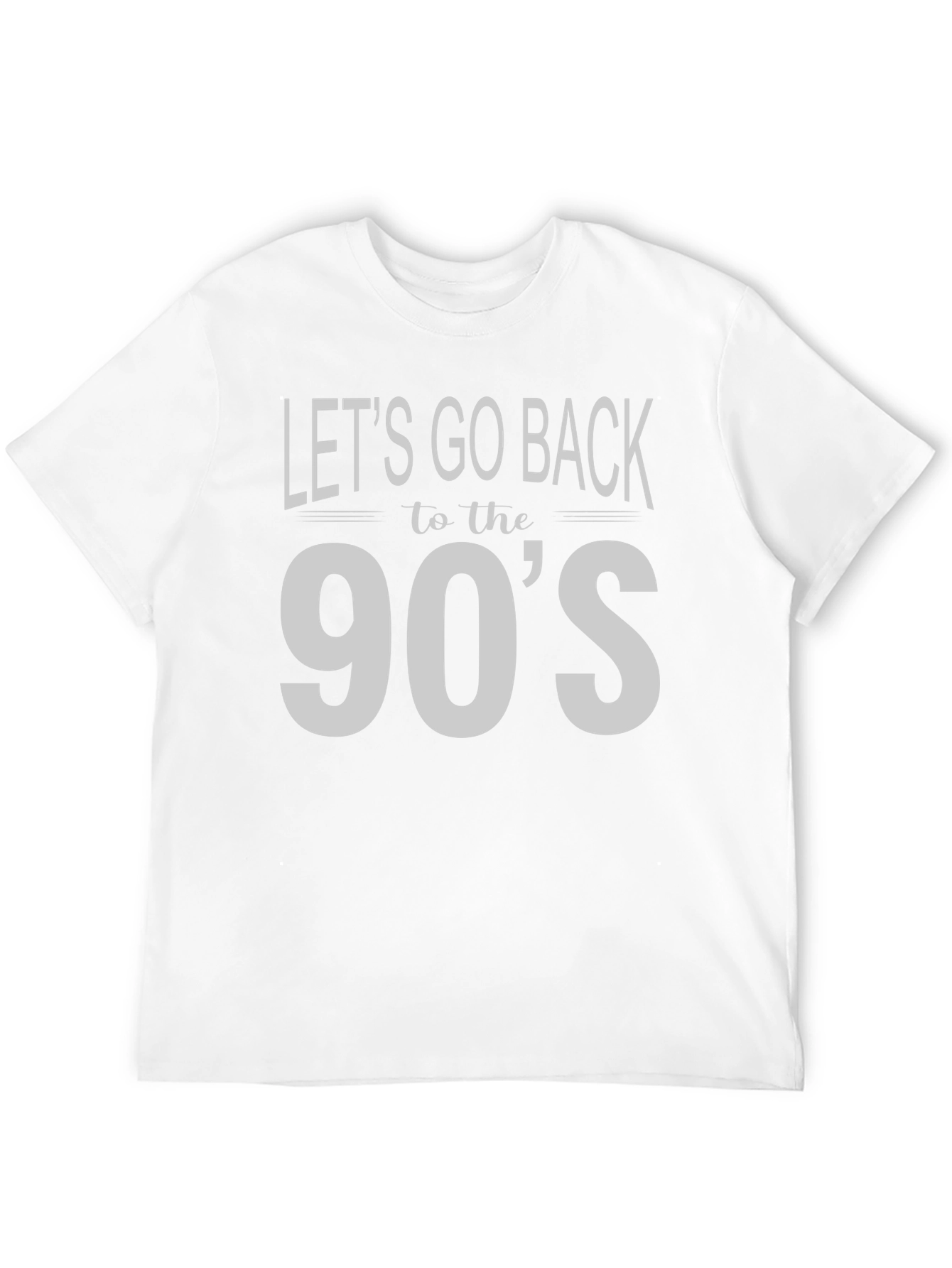 Retro 90s Throwback Black T-Shirt