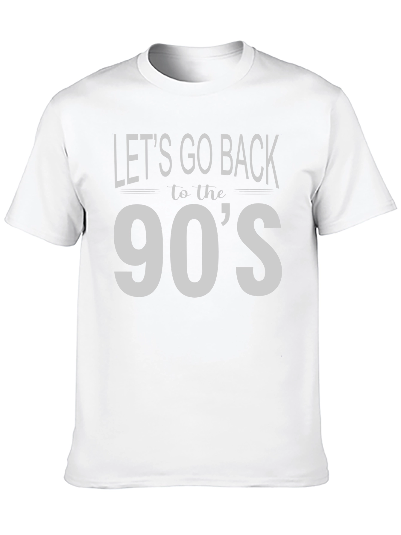 Retro 90s Throwback Black T-Shirt