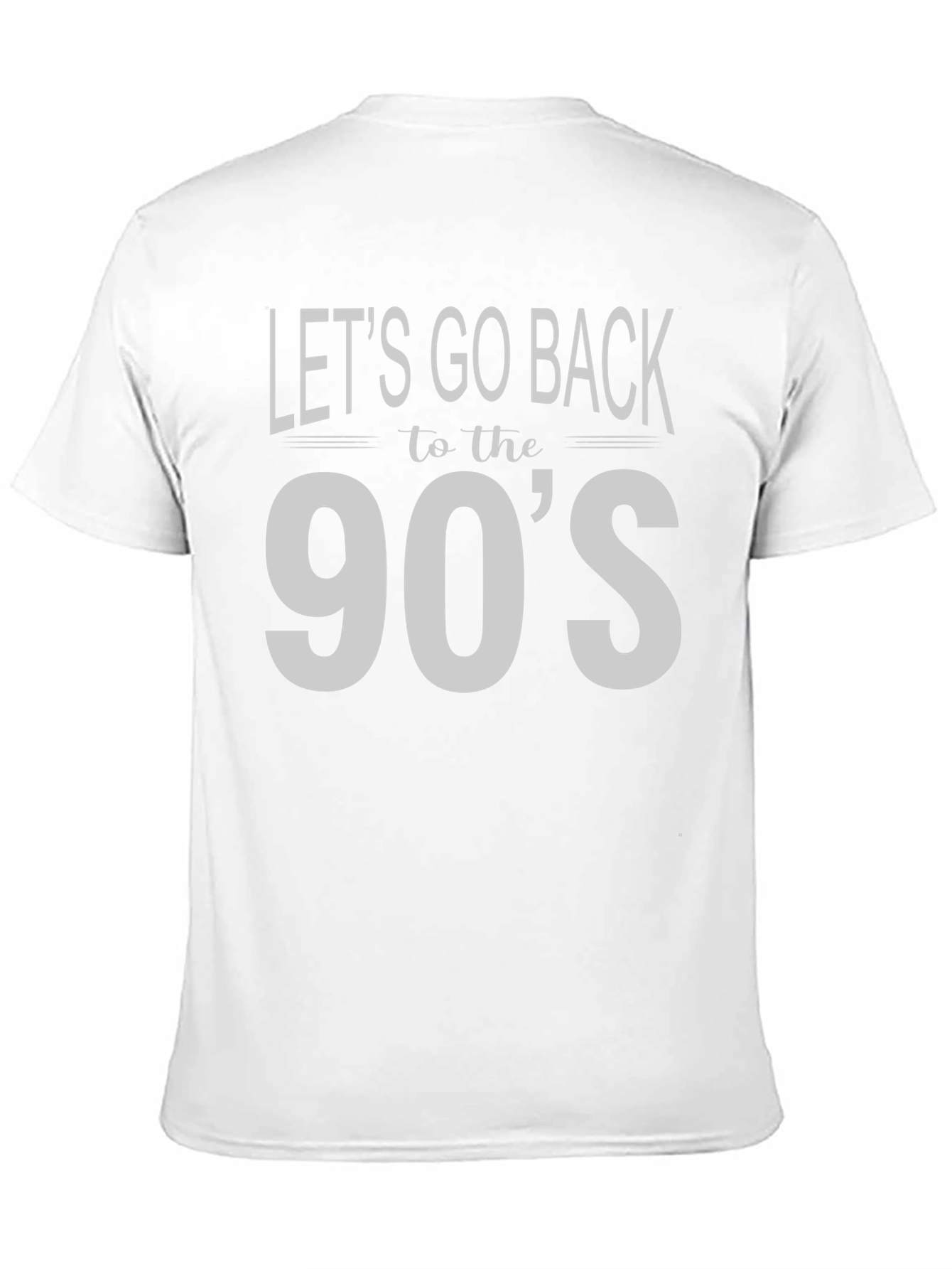 Retro 90s Throwback Black T-Shirt
