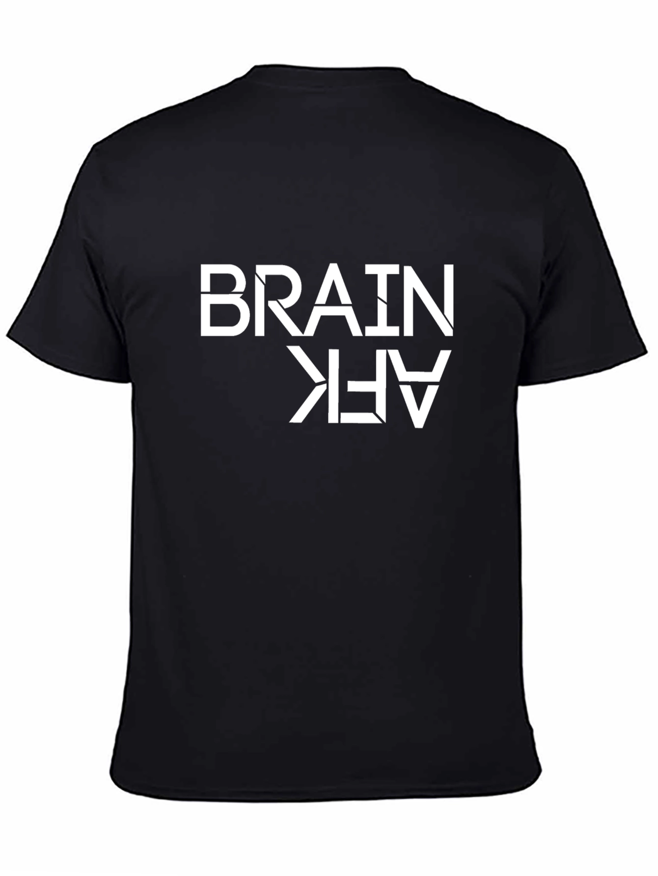 Brain AFK T-Shirt - Black Unique Design