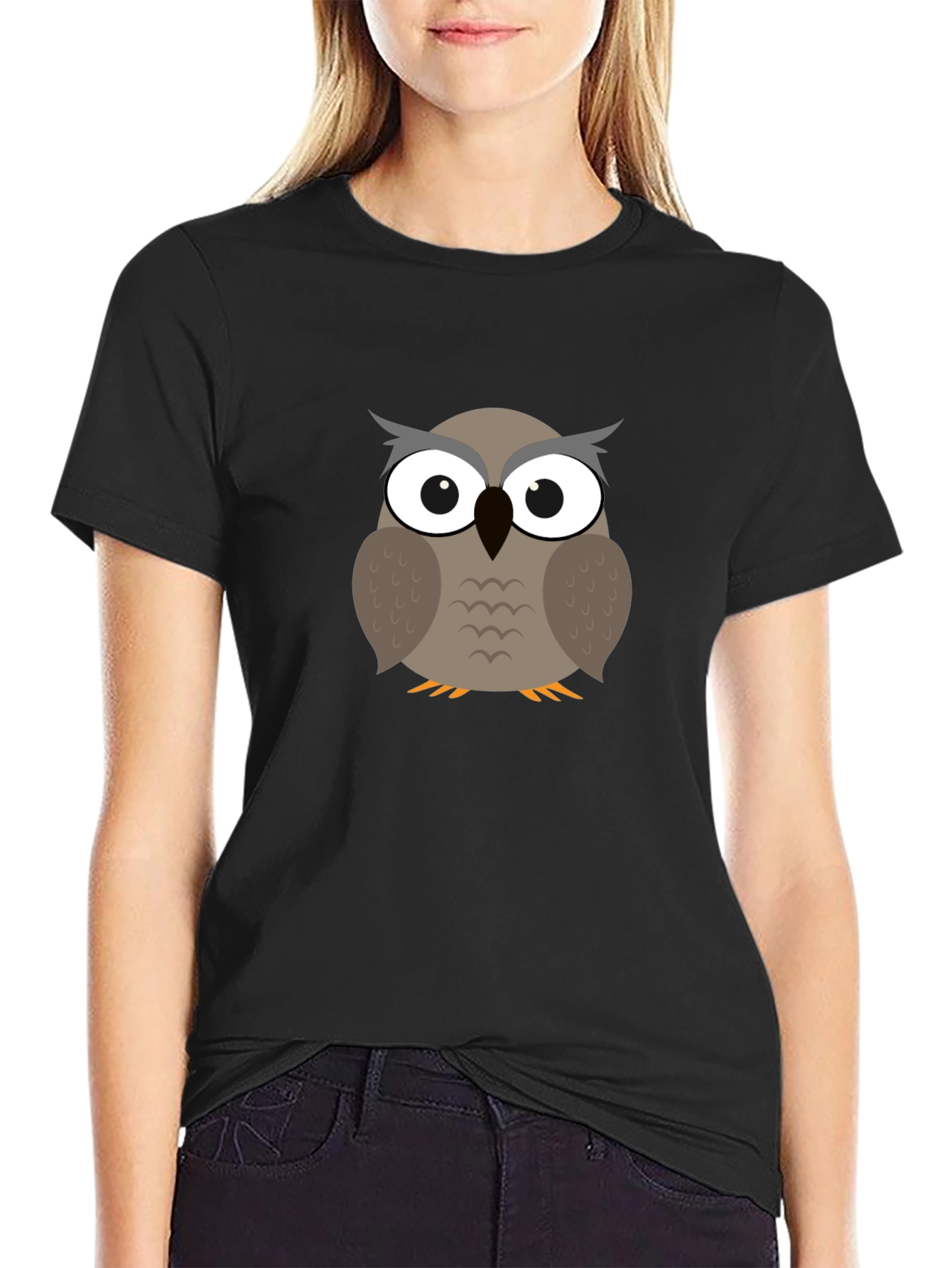 Owl Graphic Tee - Mens Short Sleeve T-Shirt