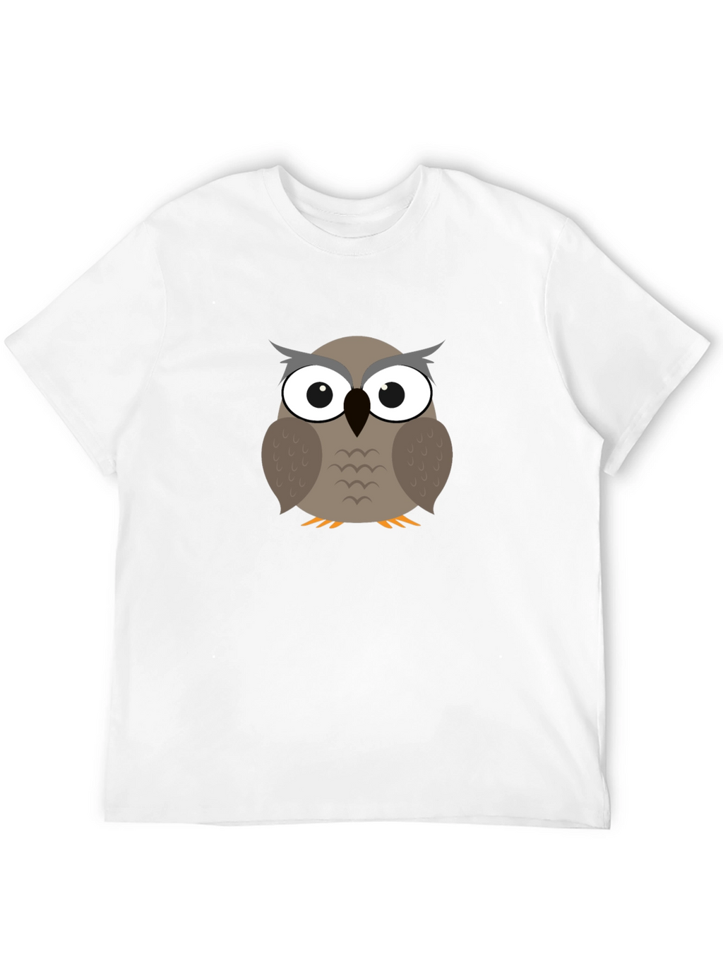 Owl Graphic Tee - Mens Short Sleeve T-Shirt