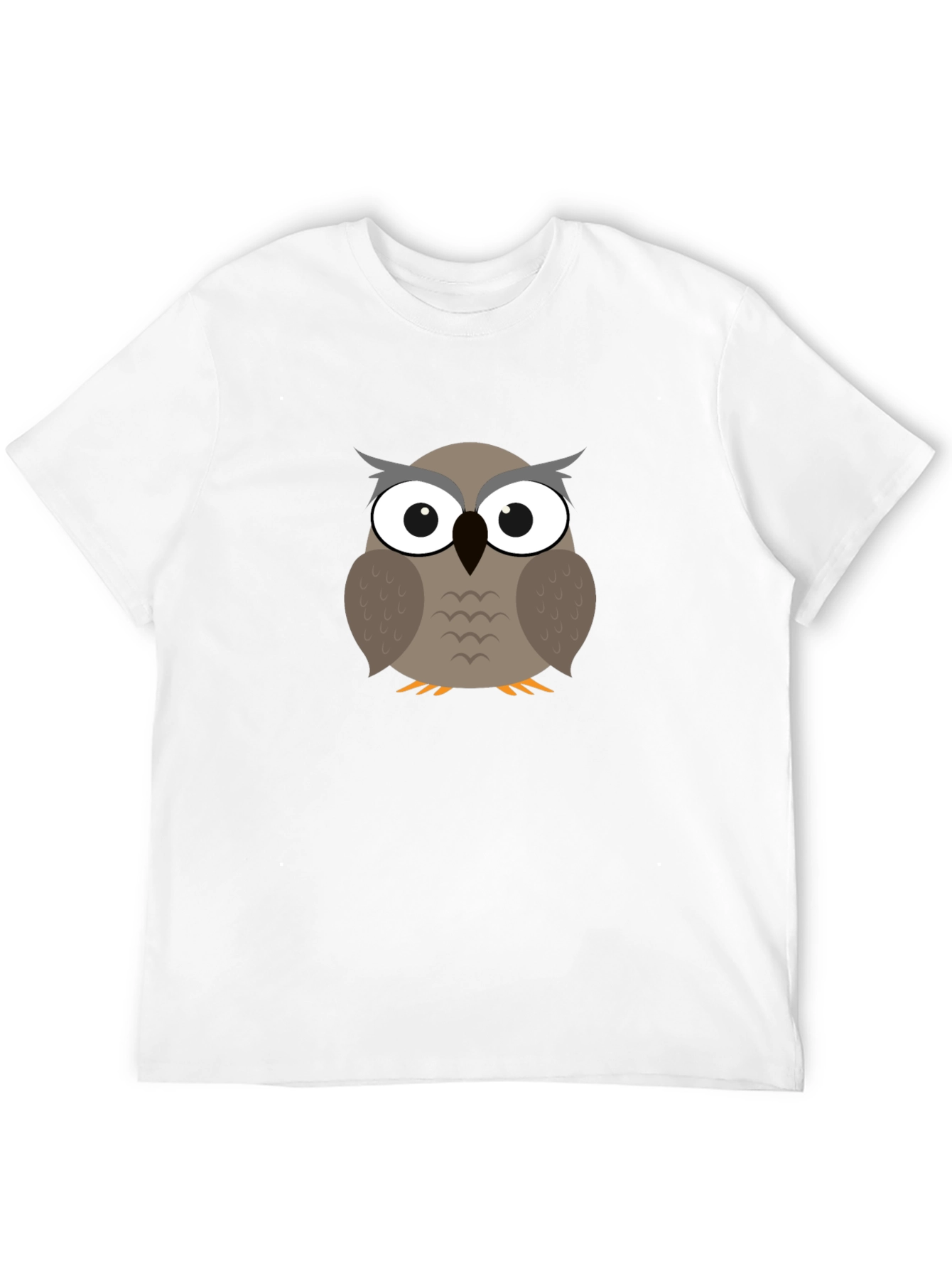Owl Graphic Tee - Mens Short Sleeve T-Shirt